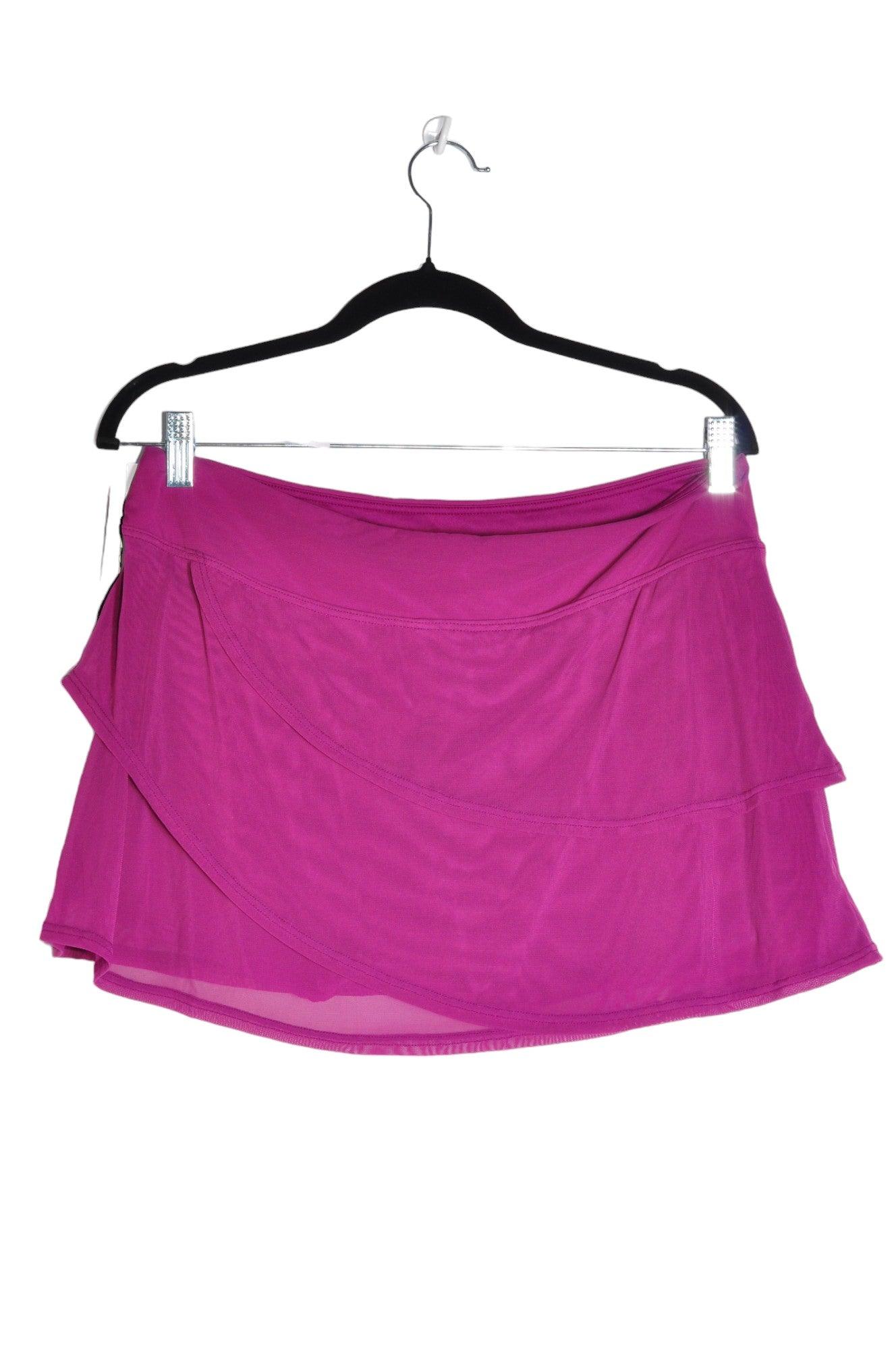 COCO RAVES Women's Stylish Purple Regular-Fit Casual Skirts - Size L