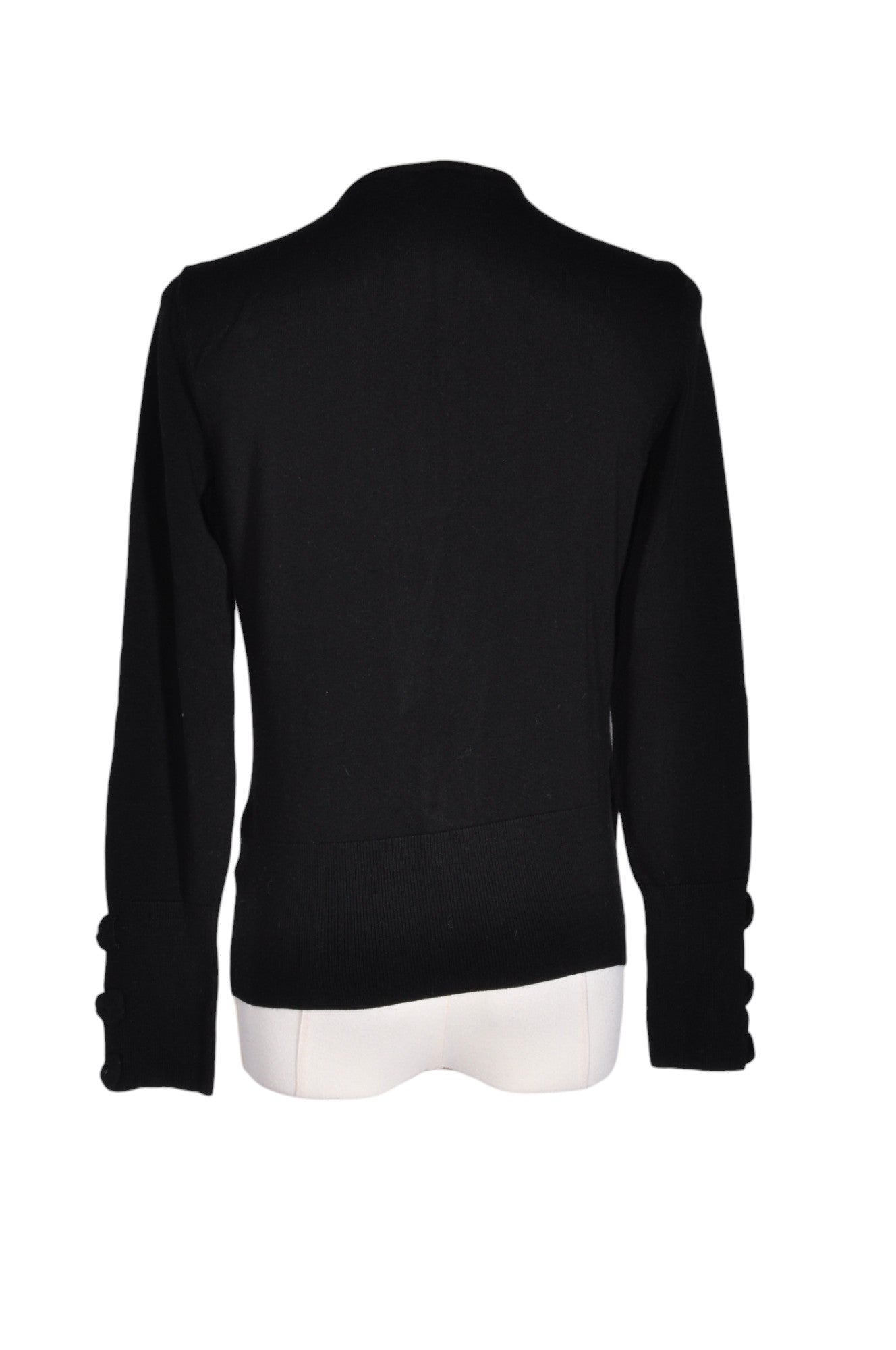 Stylish JACOB Women's Regular-Fit Black Cardigan - Size S