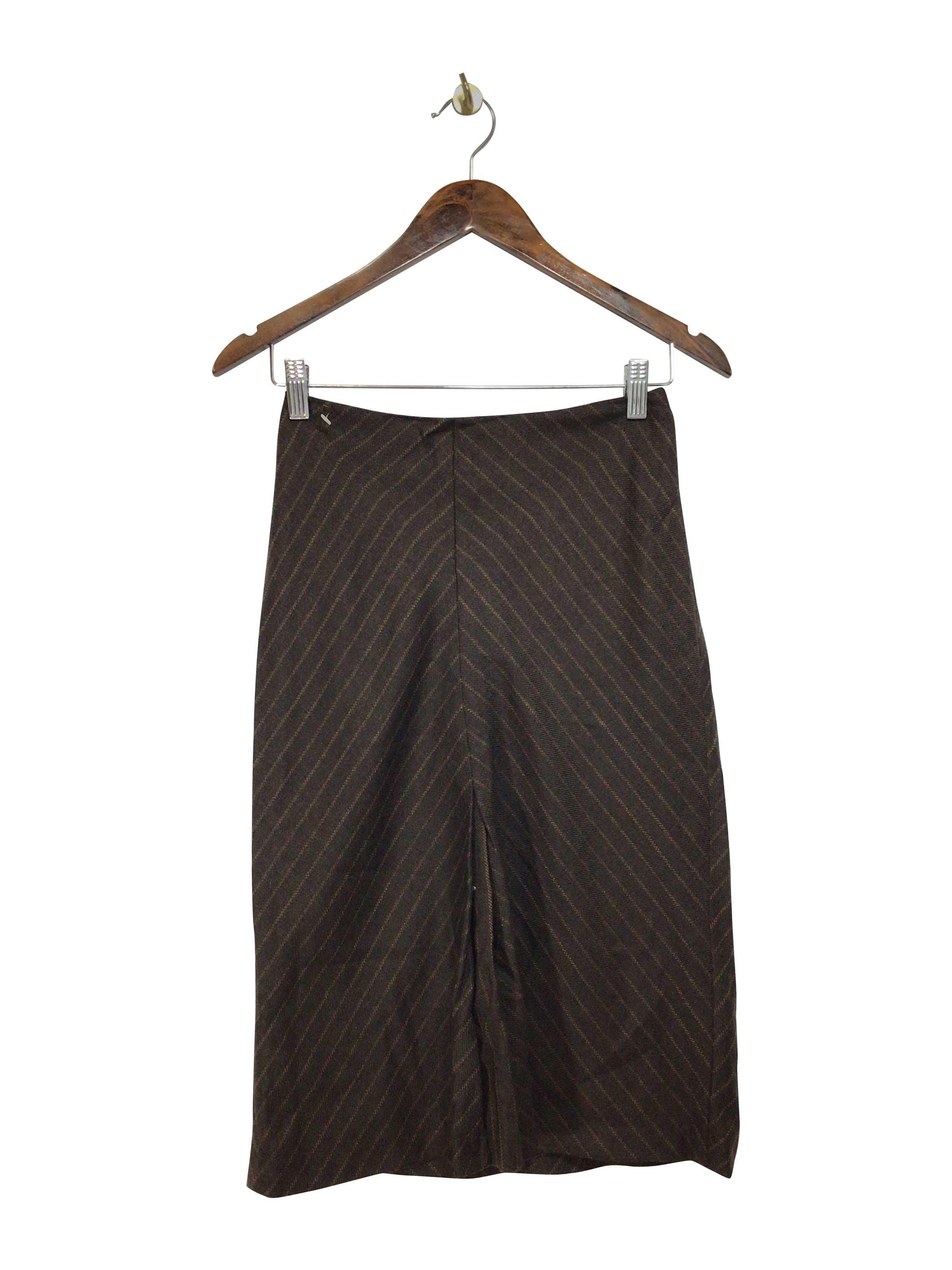 JACOB Stylish Regular Fit Brown Skirt - Size 2