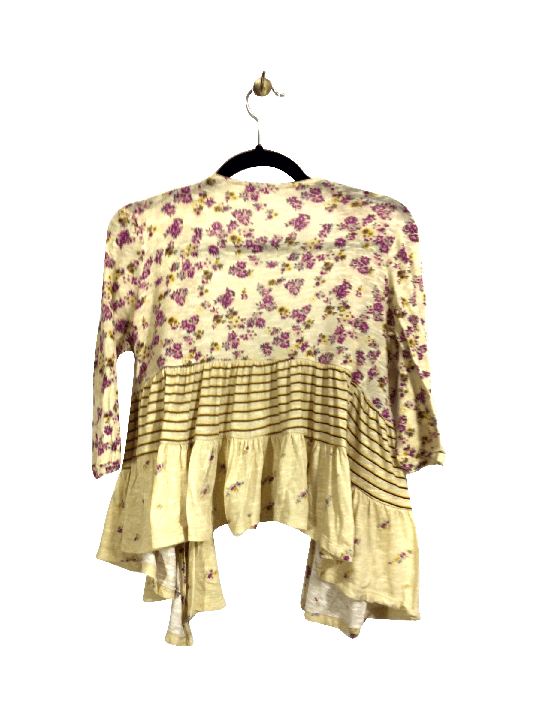 Stylish KIMCHI BLUE Beige Regular Fit Blouse - Size S