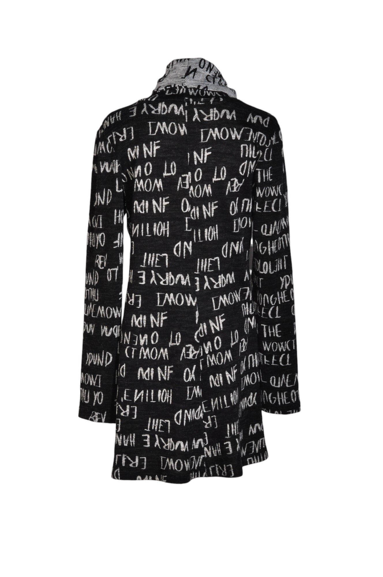 DINH BA Stylish Women's Drop Waist Black Regular Fit Dress - Size L