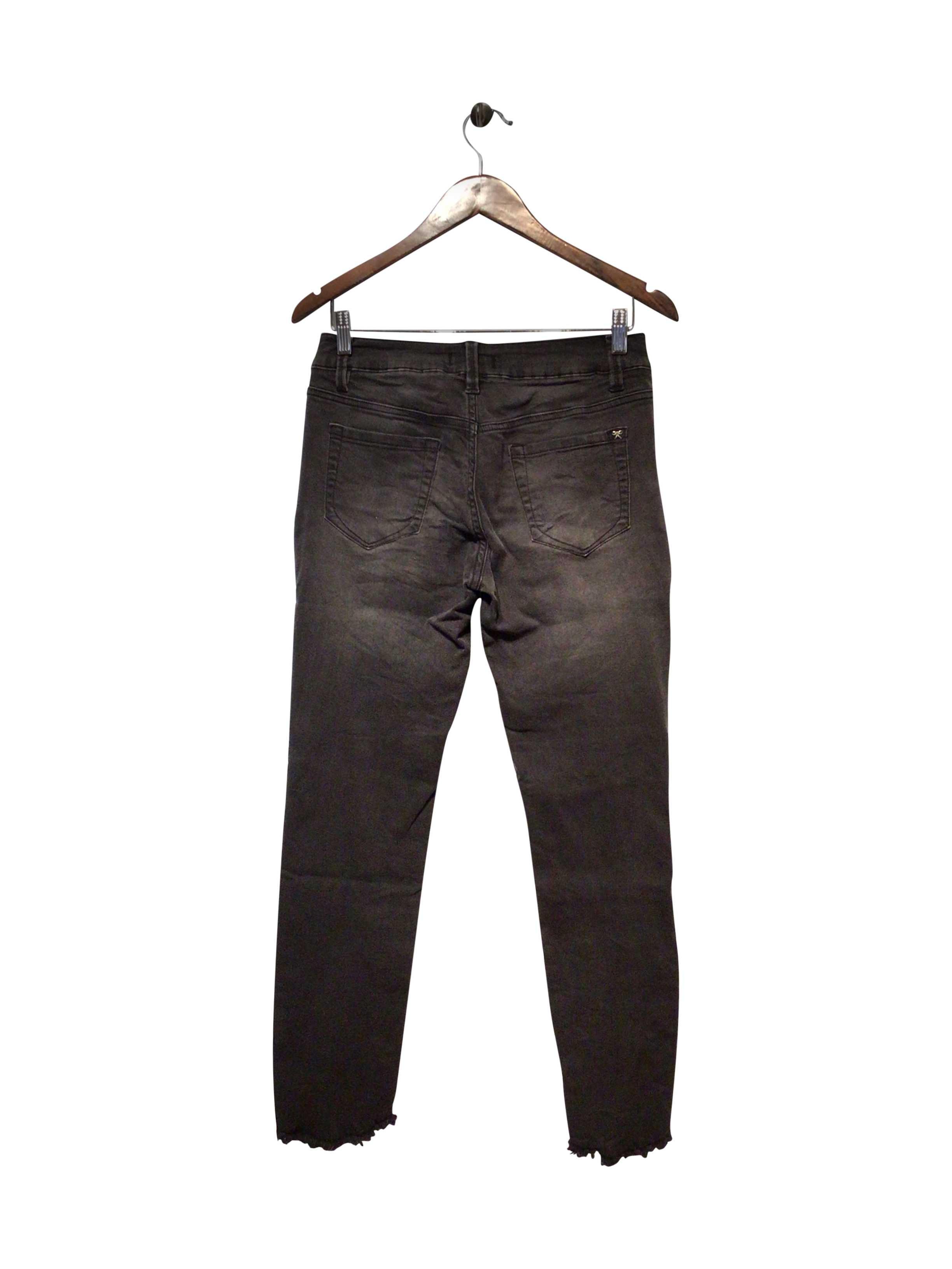NANETTE LEPORE Stylish Regular Fit Straight - Legged Black Jean Size 4