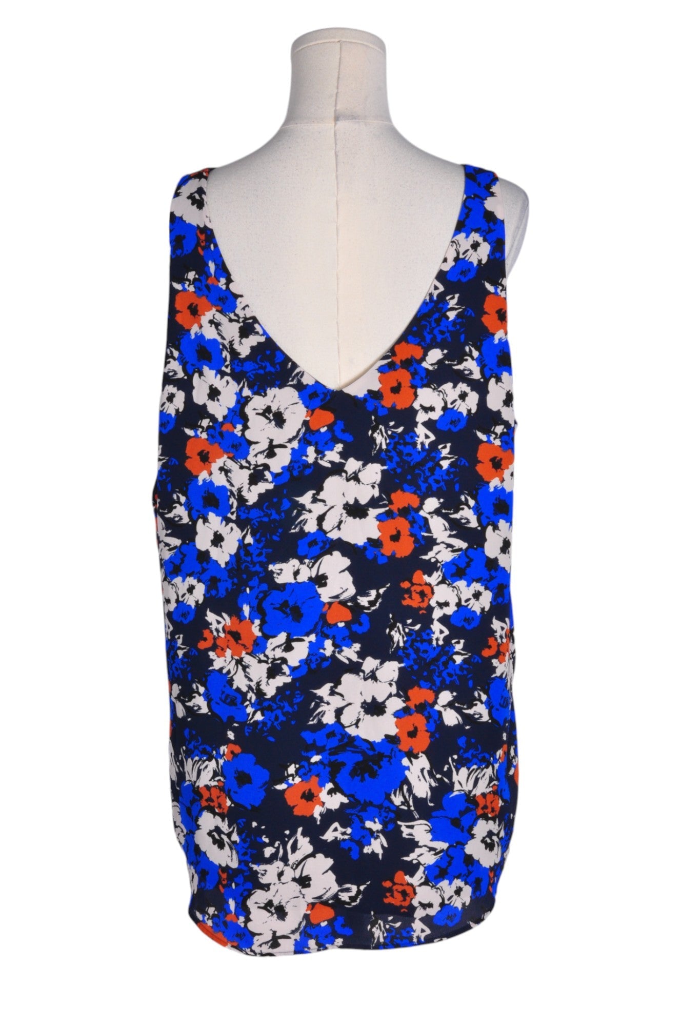 RW&CO Stylish Women's Blue Regular-Fit Tank Tops in Size L