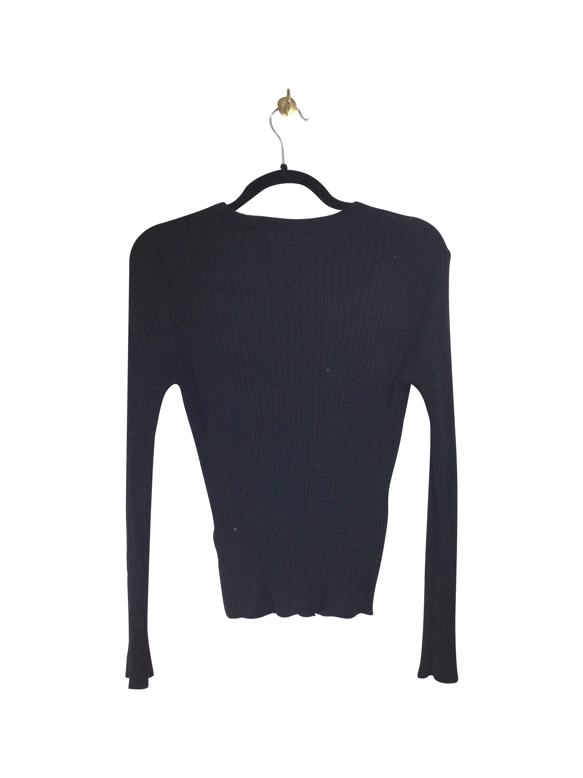 Stylish DYNAMITE Women's Black XL Regular Fit Long Sleeve T-Shirt