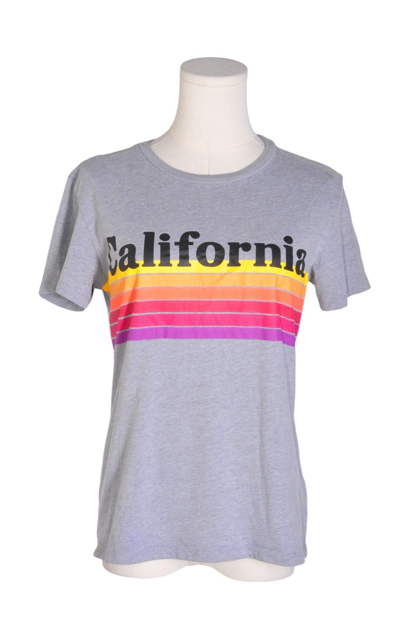 BLUENOTES Stylish Women's Gray Regular-Fit T-Shirts - Size M