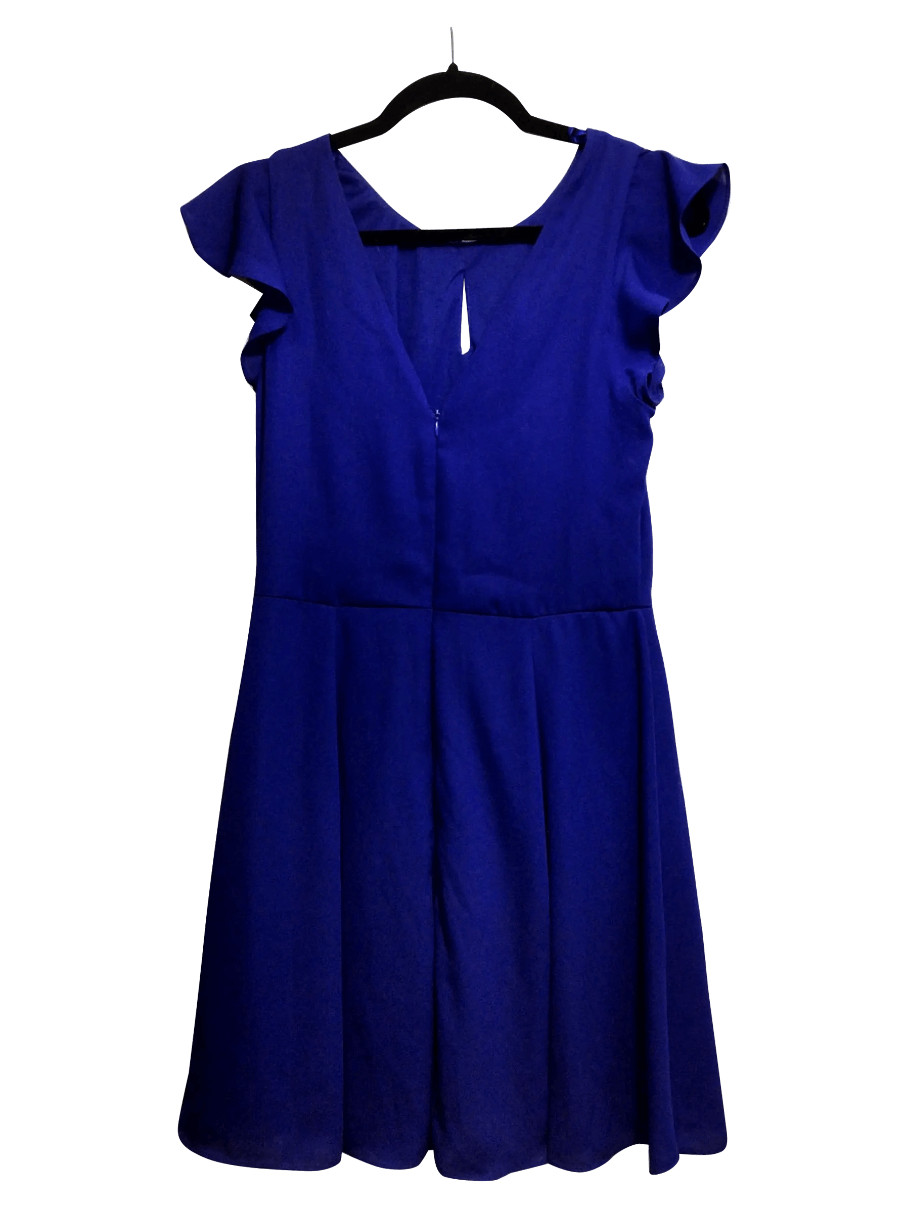 NEW LOOK Stylish Regular Fit Blue Shift Dress - Size 6