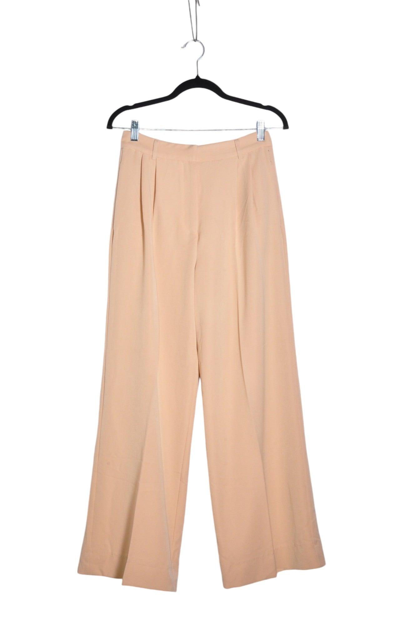 DEX Stylish Women's Regular Fit Beige Work Pants - Size S