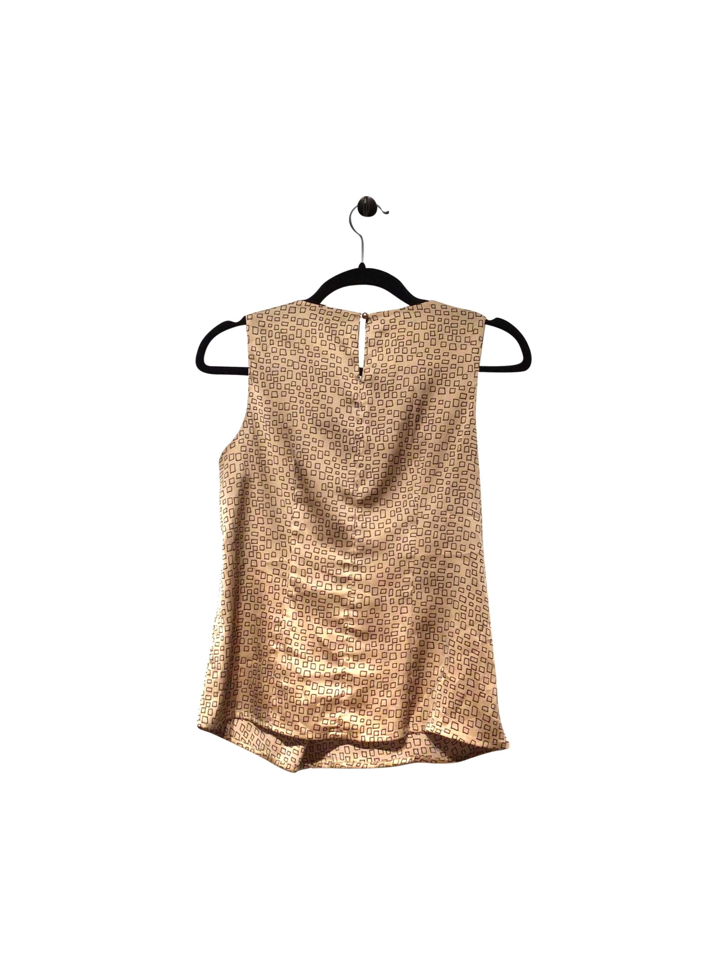 ANN TAYLOR Stylish Regular Fit Beige Blouse - Size 2