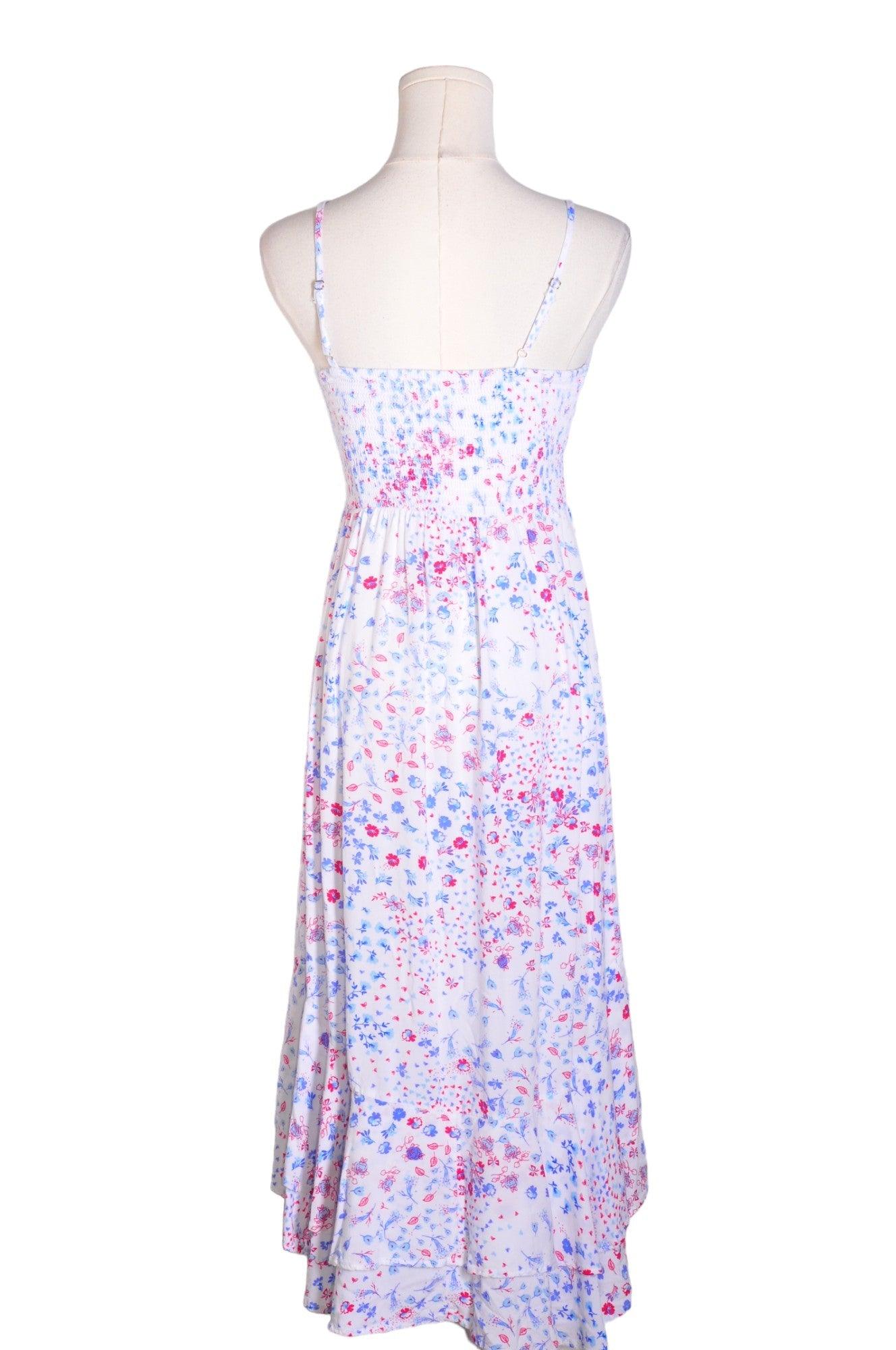 Stylish JAPNA Women's White XS Regular Fit High Low Dresses