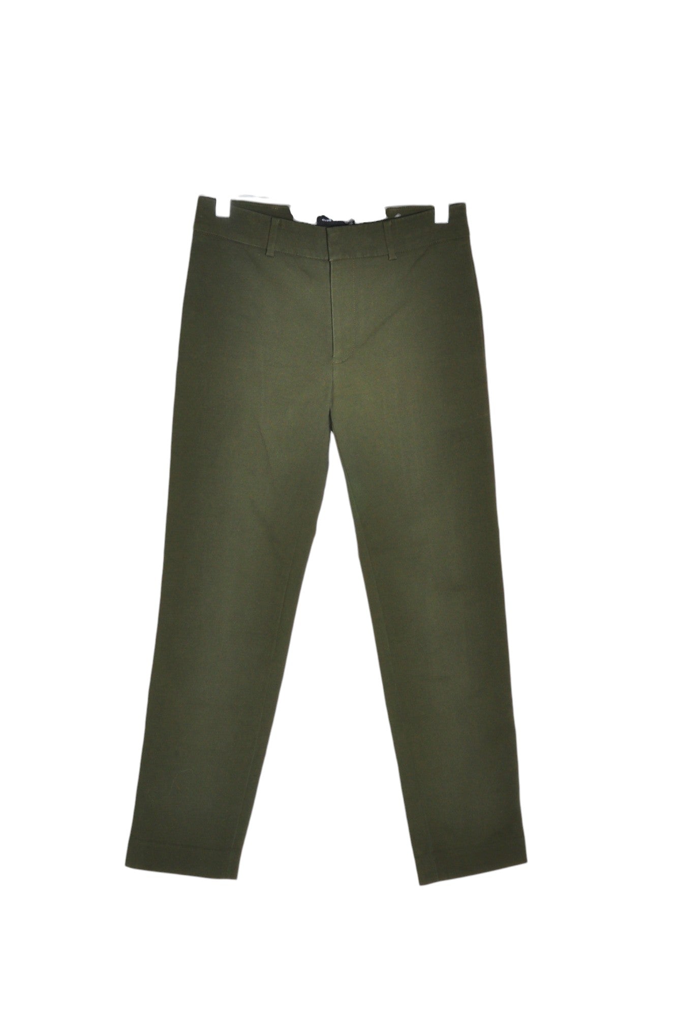 CLUB MONACO Stylish Women's Green Regular Fit Work Pants - Size 0