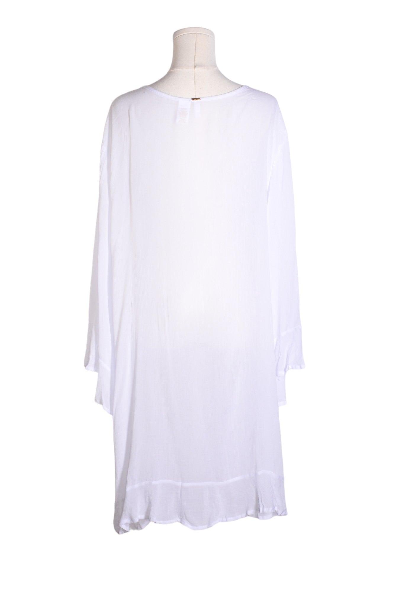 ANNE COLE Women's Stunning White Regular Fit High Low Dress - Size L