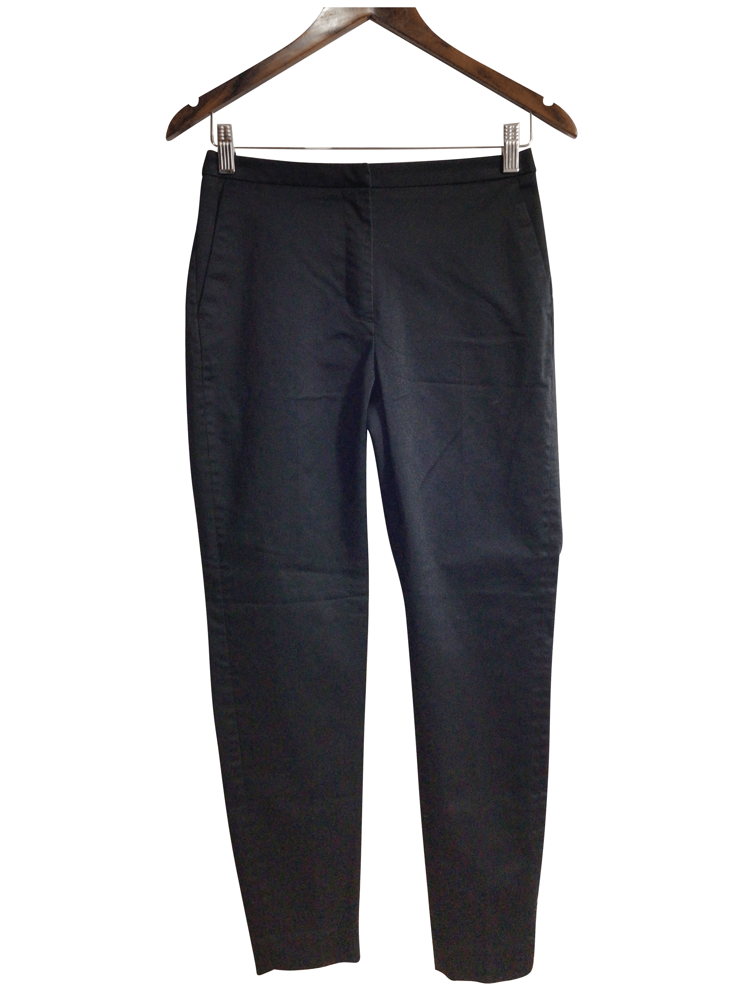 Second - Hand RW&CO Regular Fit Black Women's Work Pants Size 2