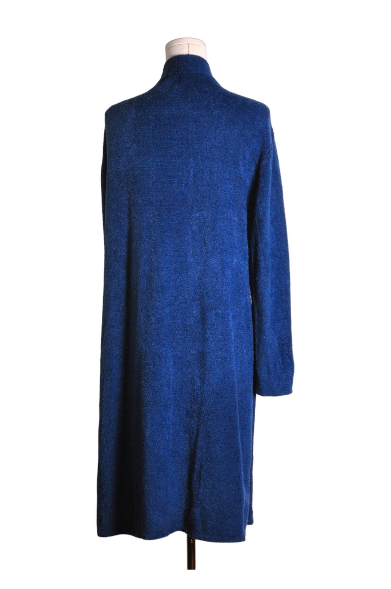 Stylish KNIX Women's Blue XL Regular-Fit Lingerie Robe
