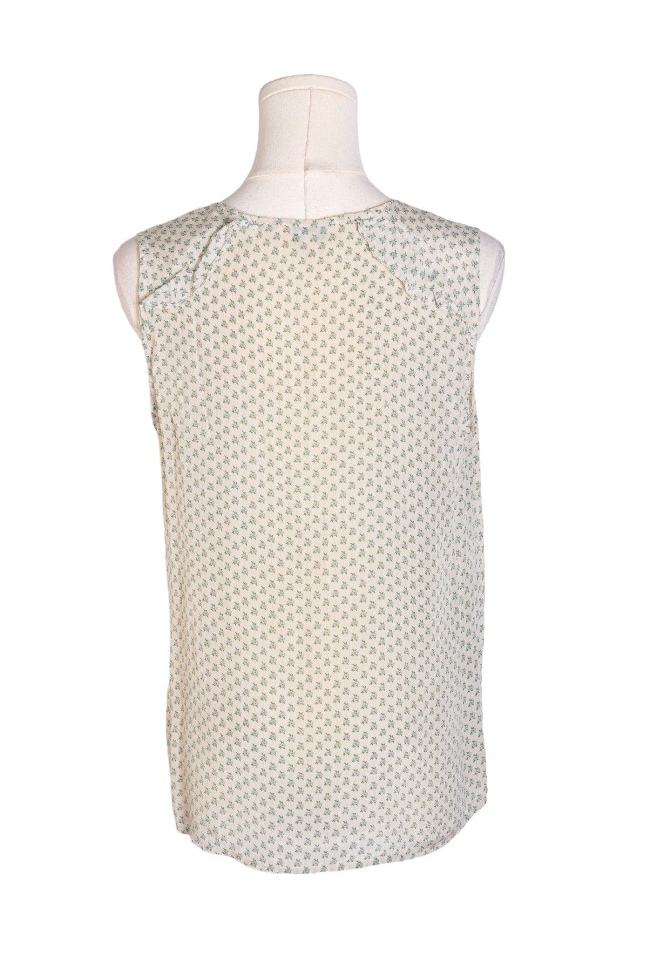ROYAL PROJECT Stylish Women's White Regular-Fit Silk Blouse - Size M
