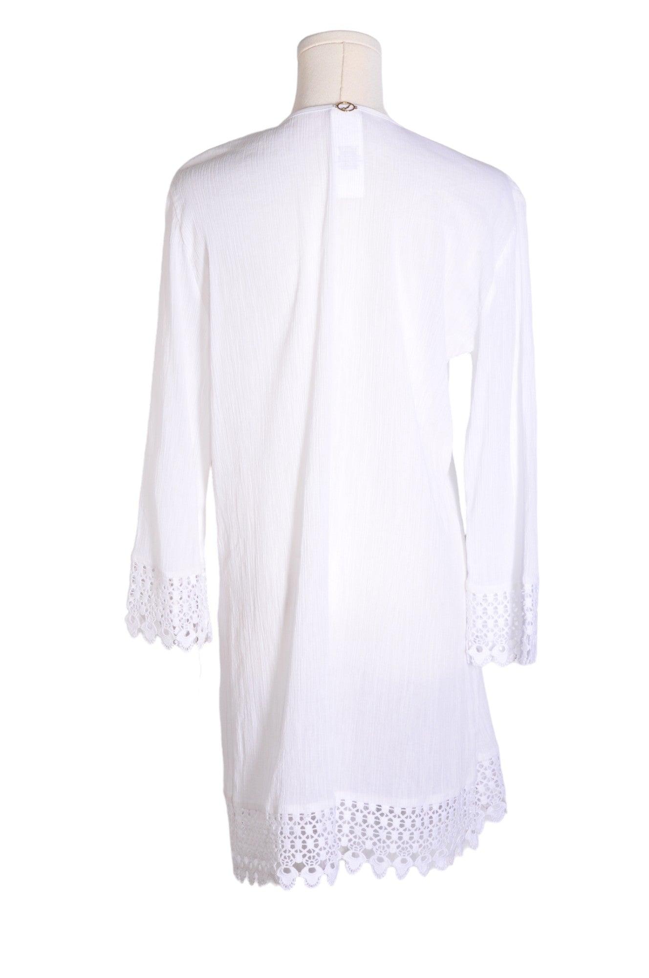 JANTZEN Stylish Women's White Regular-Fit Tunics - Size M