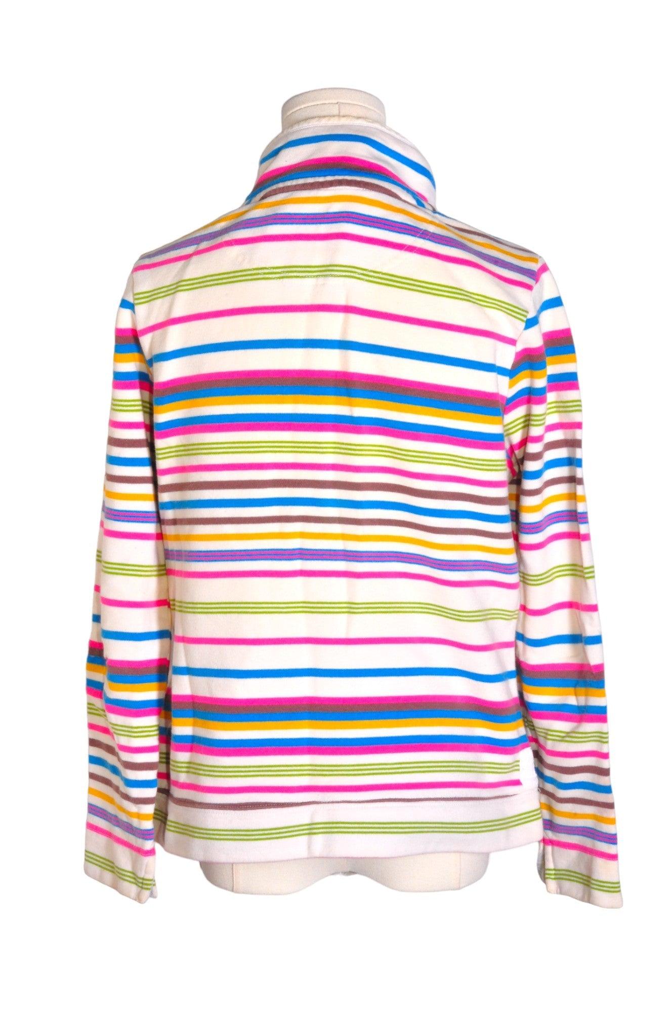 JOULES Second - Hand Women's Beige Regular - Fit Turtleneck Top Size 8
