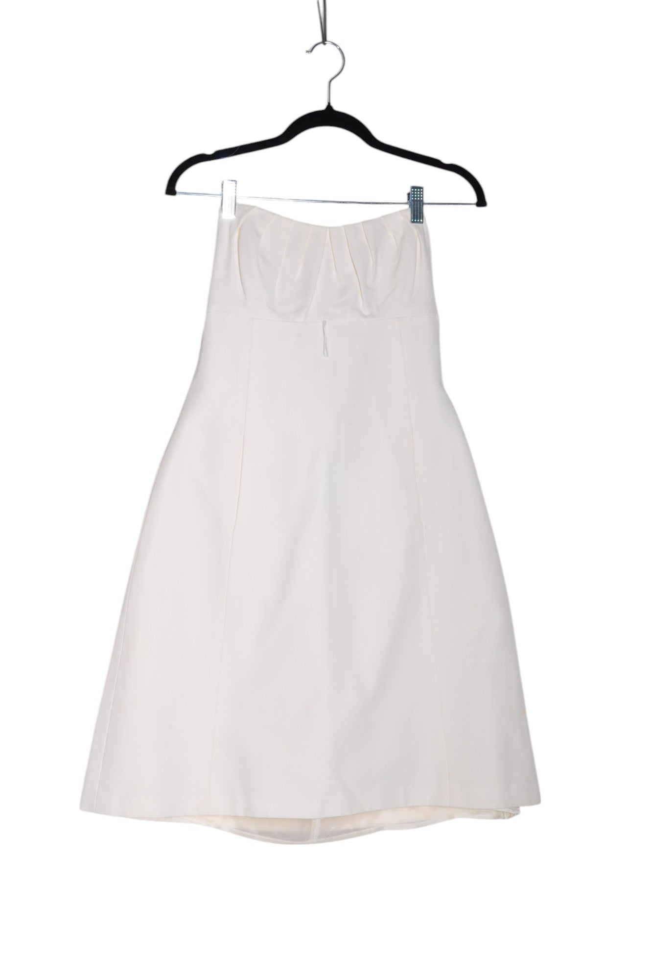 DAVID MEISTER Stylish Women's A-Line White Dress - Regular Fit, Size 10