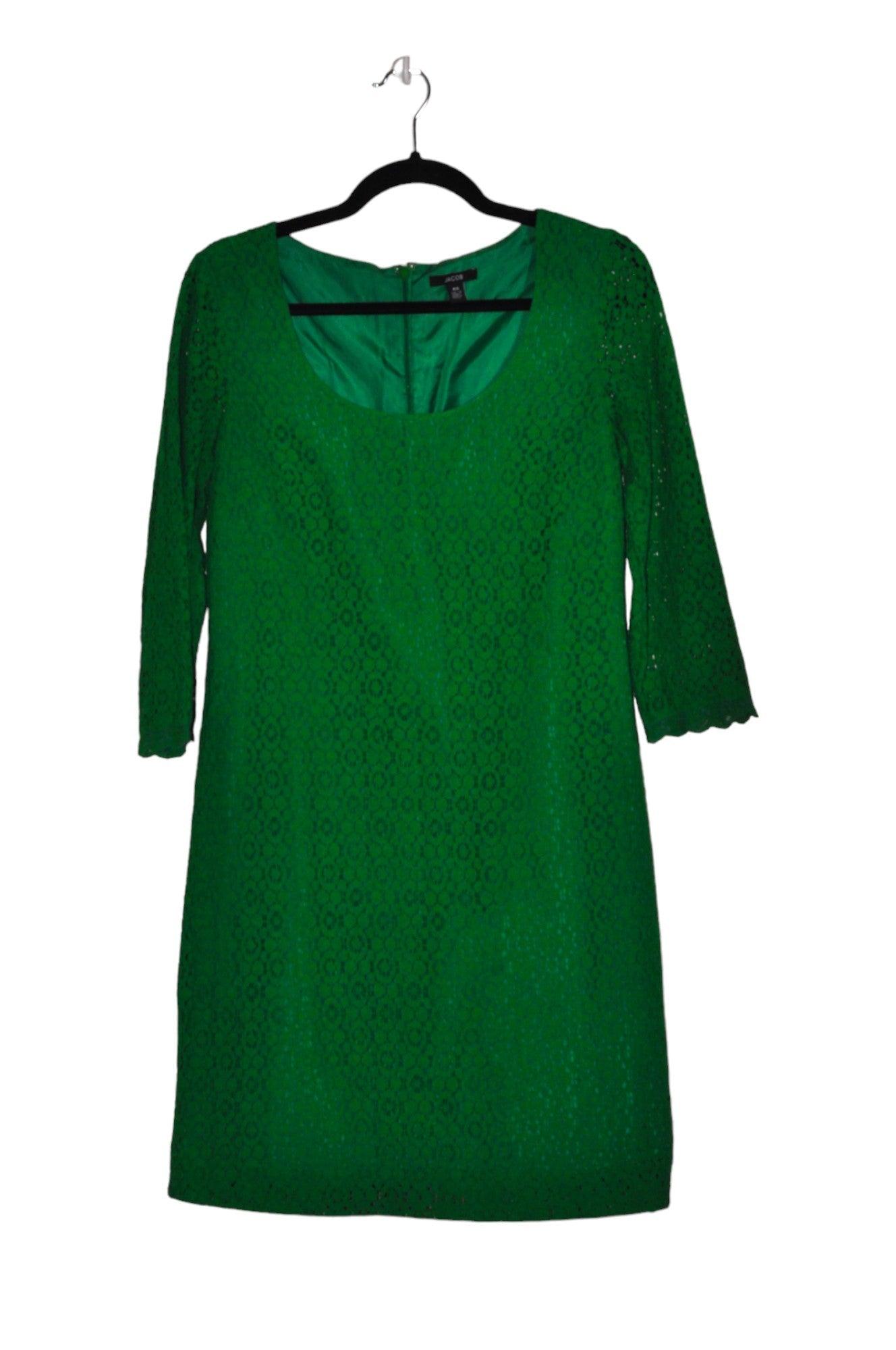 Stylish JACOB Women's Green Regular Fit Bodycon Dress - Size S