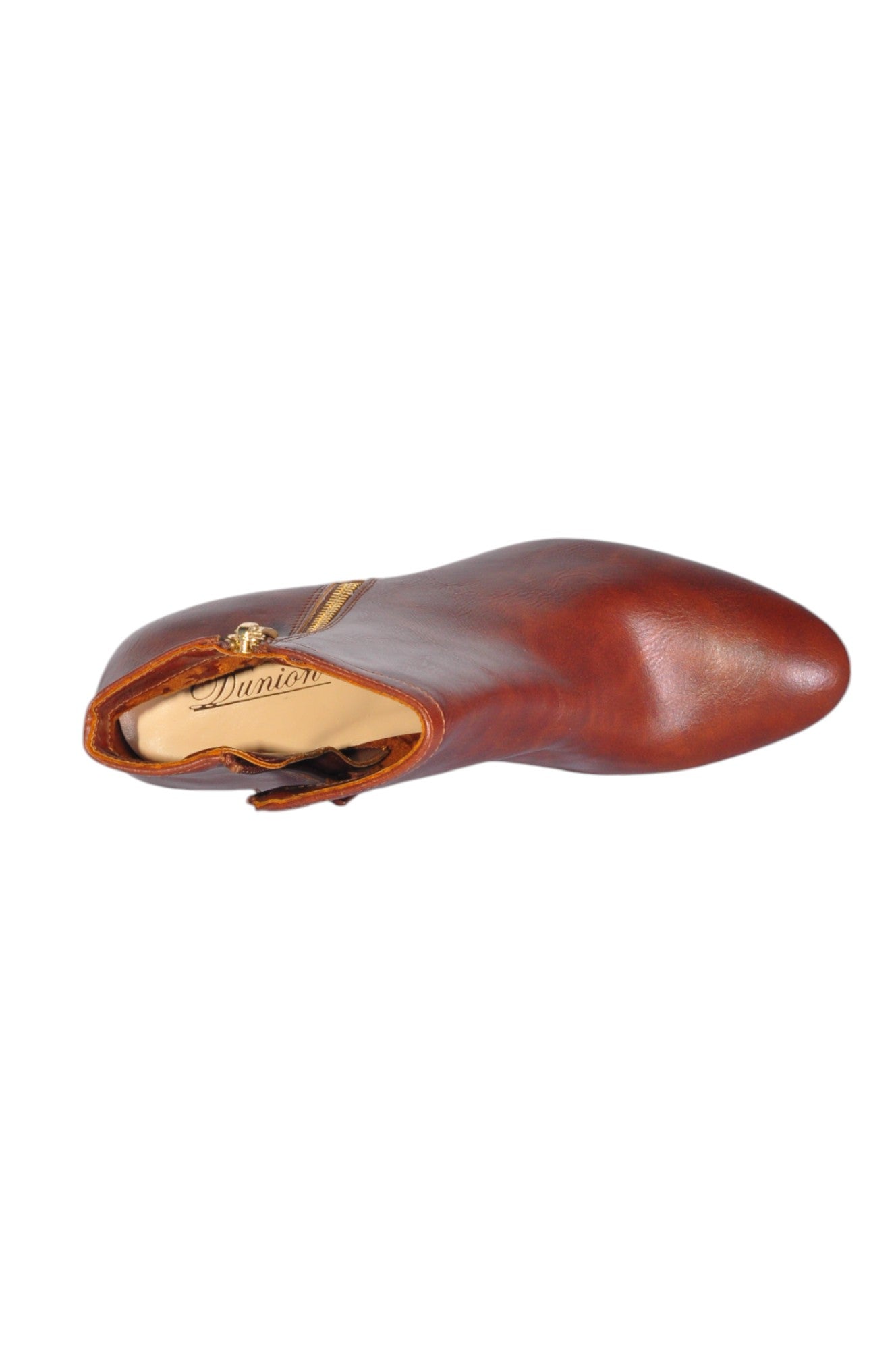 Stylish DUNION Women's Brown Regular-Fit Heels - Size 8.5