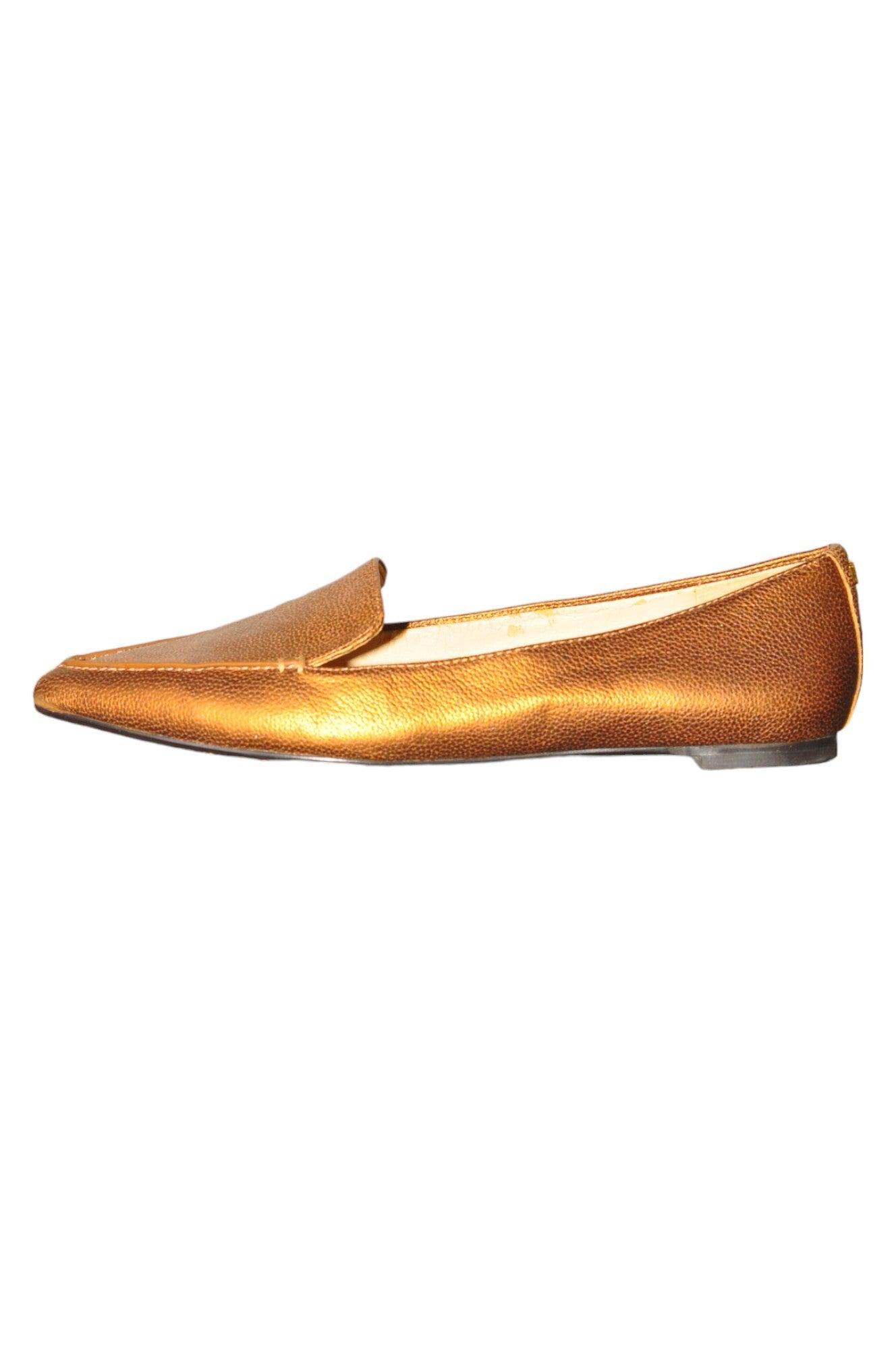 Stylish KARL LAGERFELD Women's Brown Regular Fit Flat Shoes - Size 7