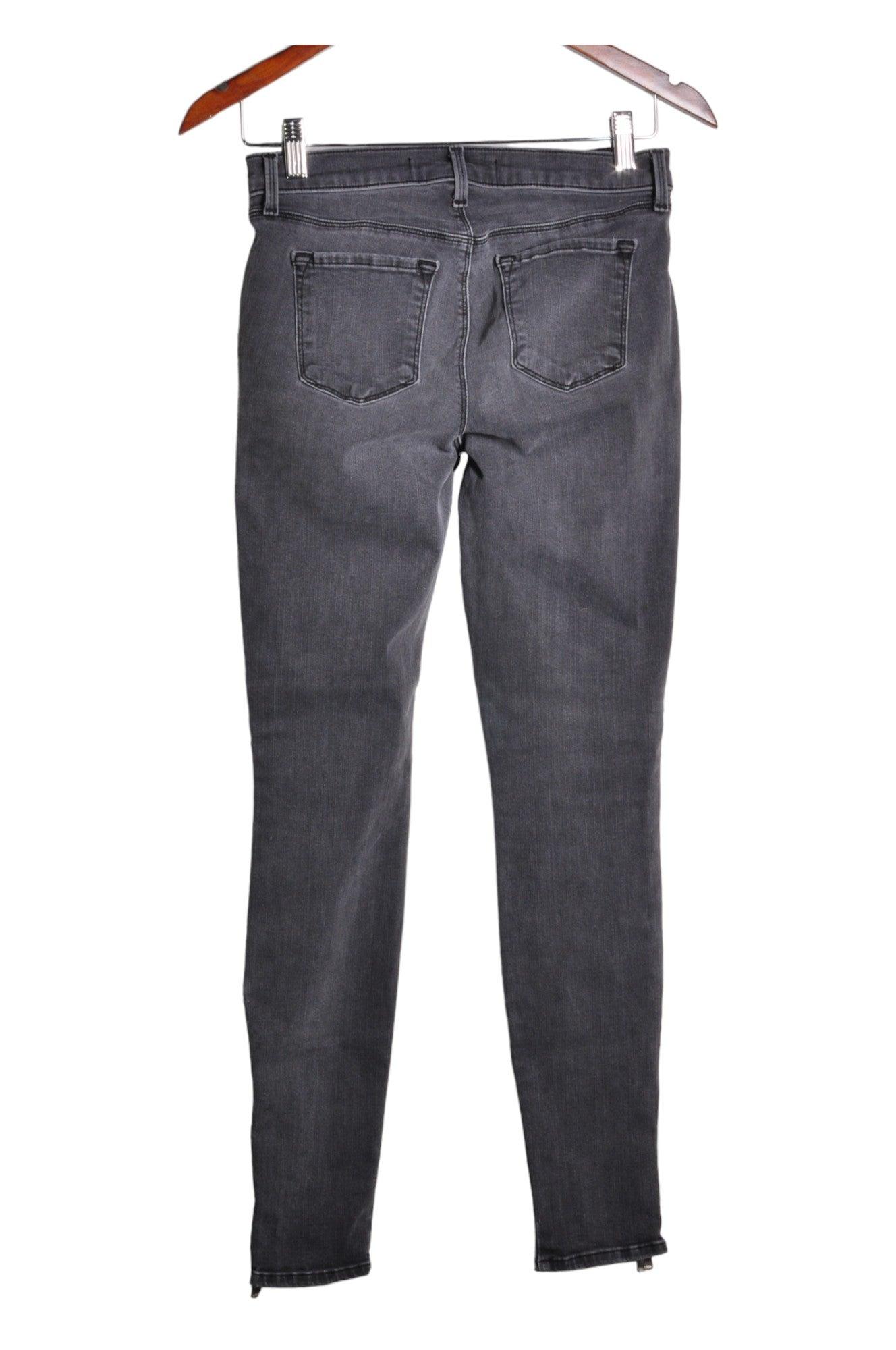 J. BRAND Stylish Women's Gray Regular Fit Straight-Legged Jeans - Size 27