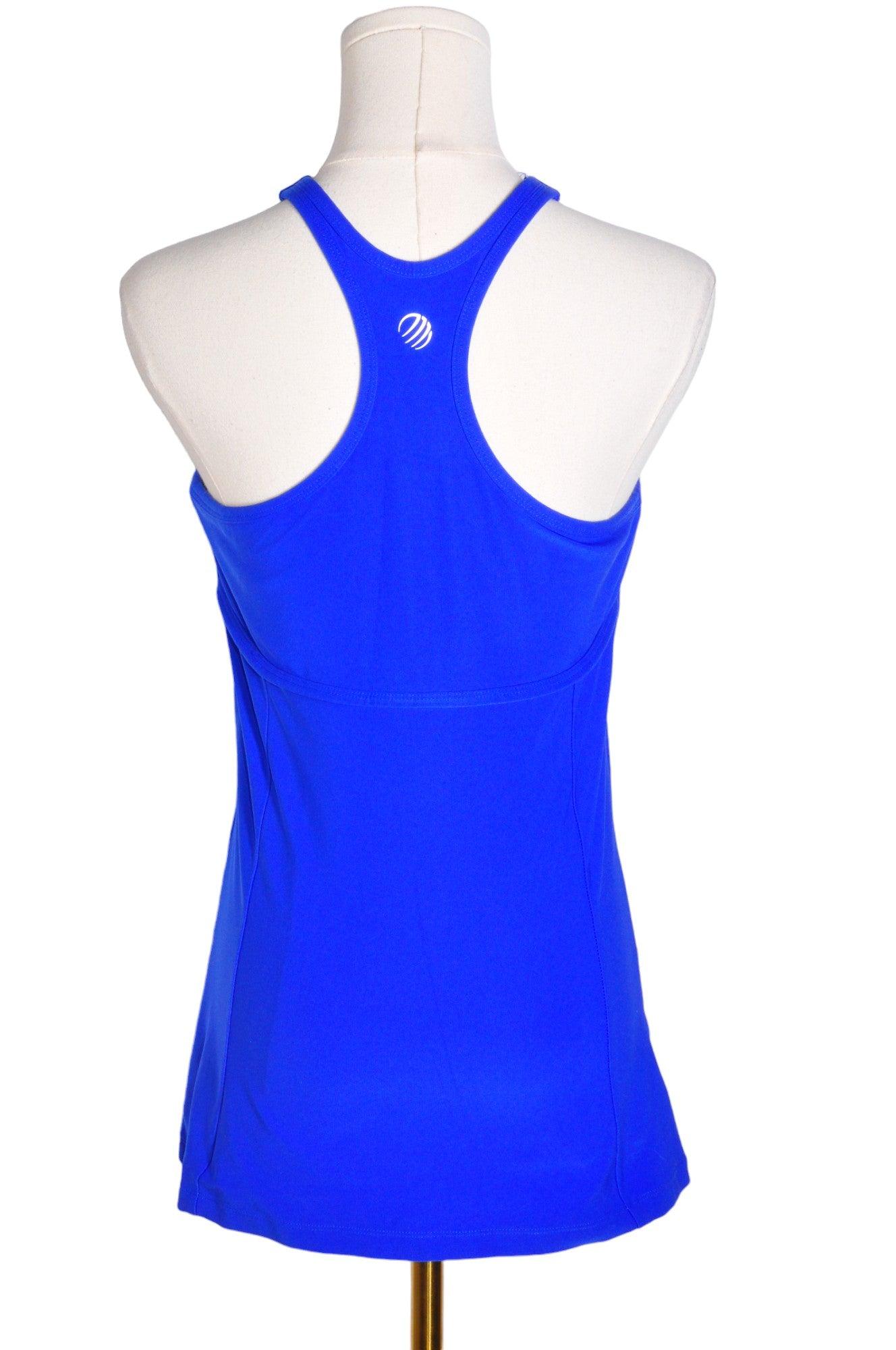 Stylish MPG Blue Regular Fit Women's Second - Hand Activewear Tops - Size M