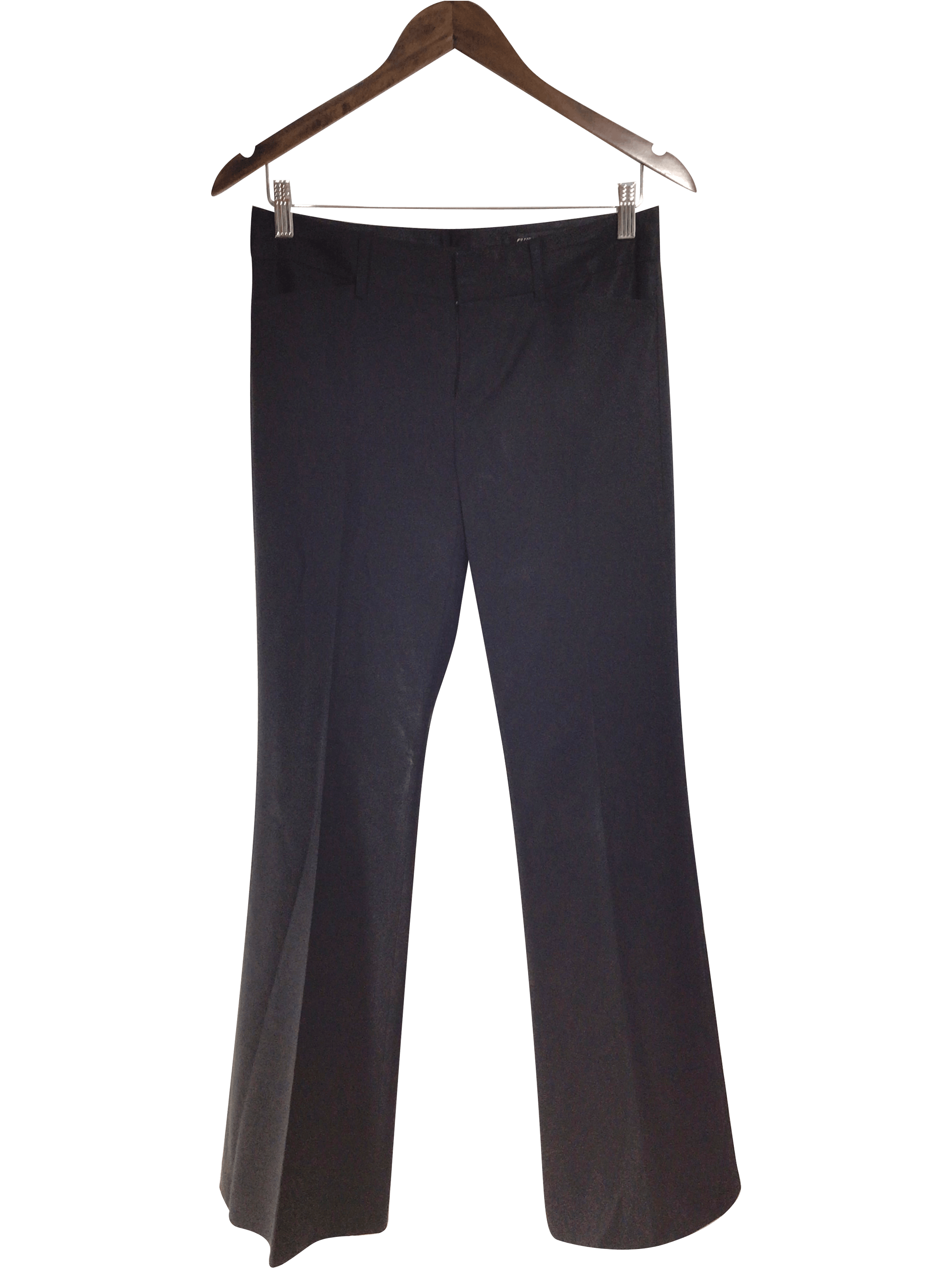 CLUB MONACO Stylish Women's Black Regular-Fit Size 2 Second-Hand Work Pants