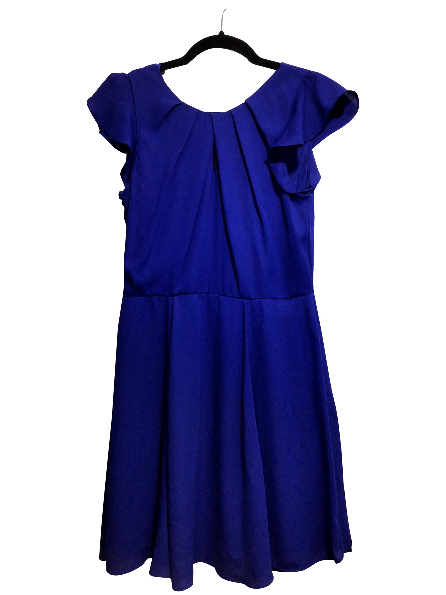 NEW LOOK Stylish Regular Fit Blue Shift Dress - Size 6