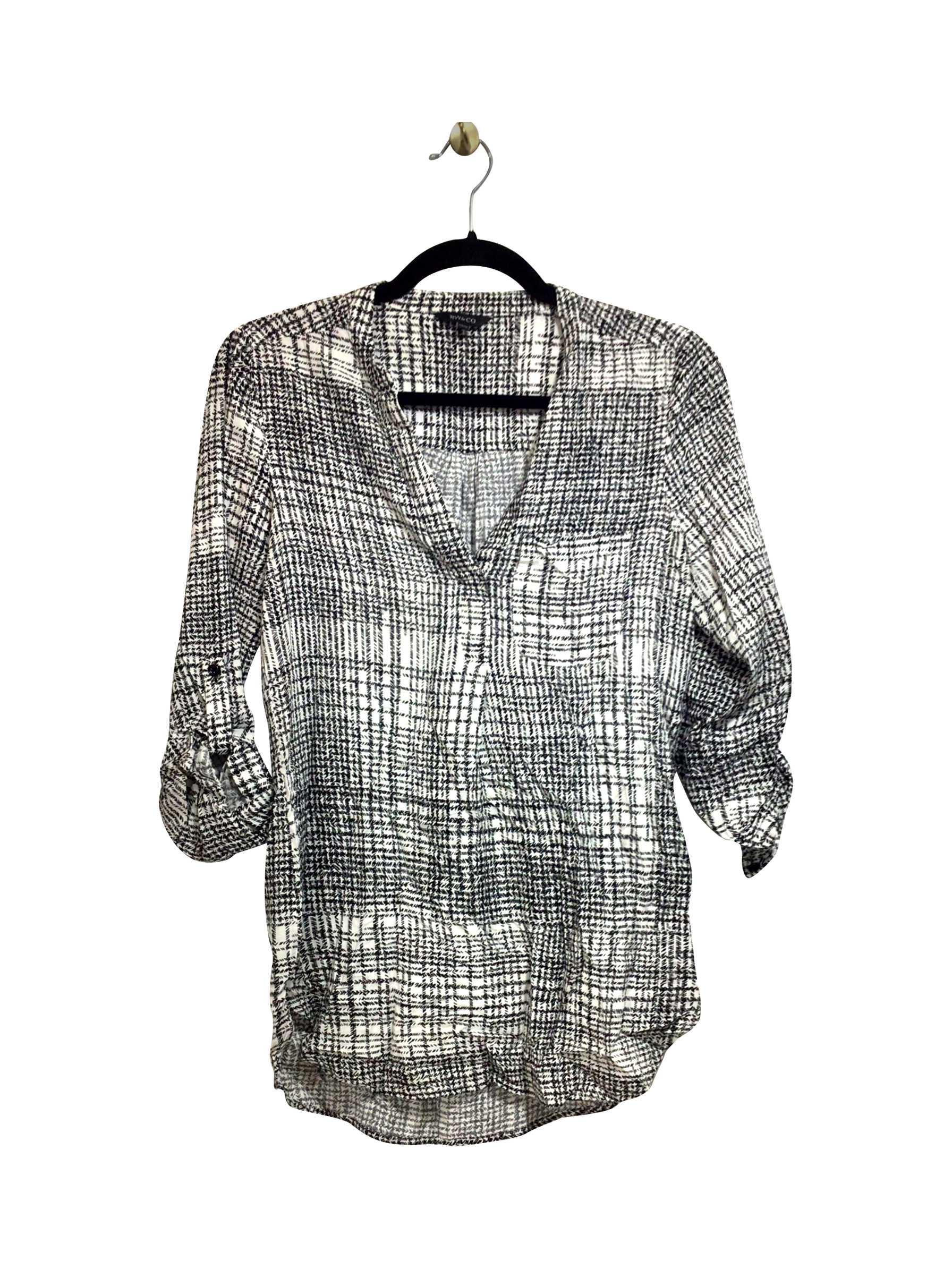RW&CO Stunning White Regular Fit Blouse - XS