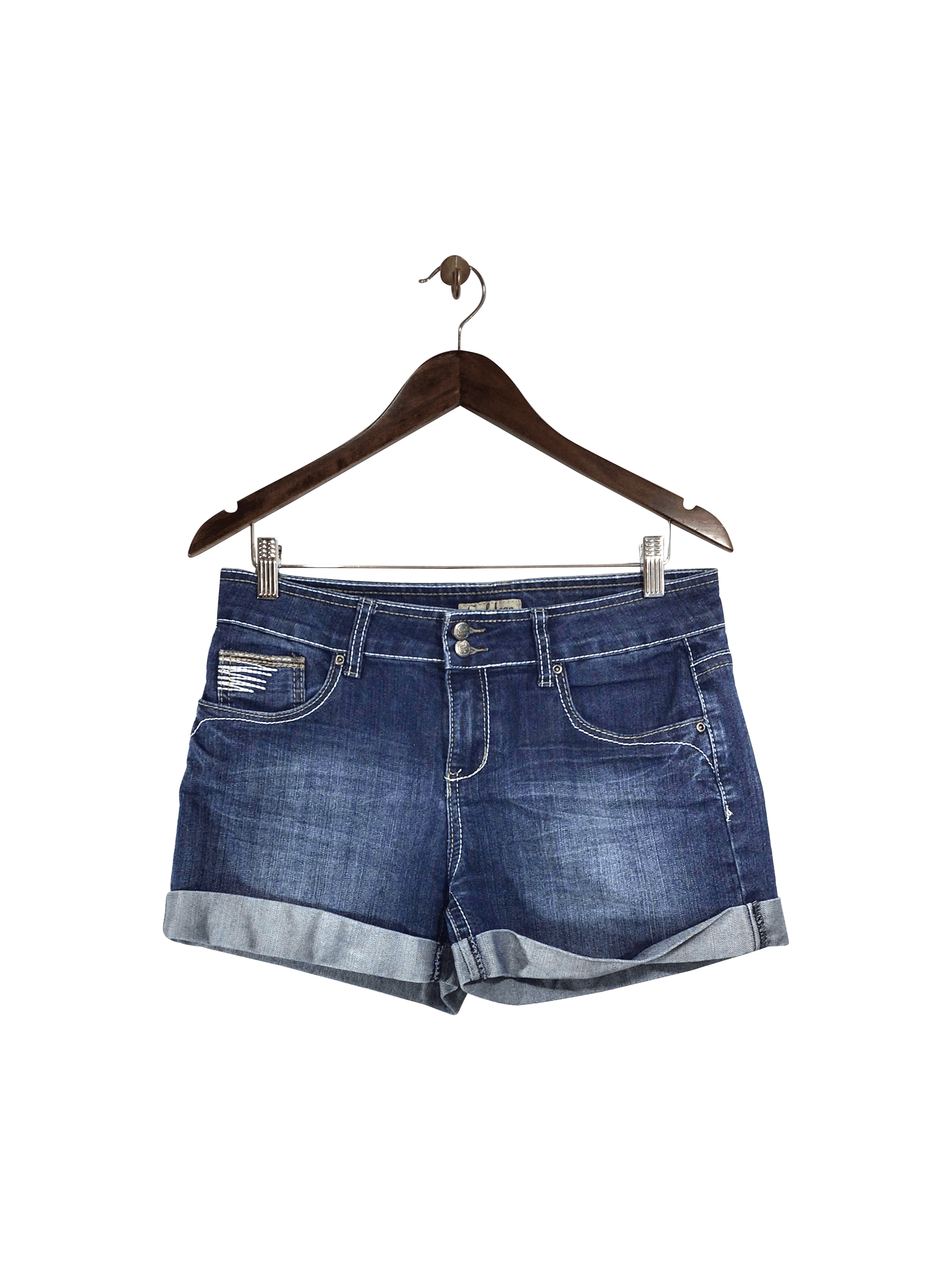 Stylish EARL JEAN Blue Regular Fit Jeans Shorts - Size 10
