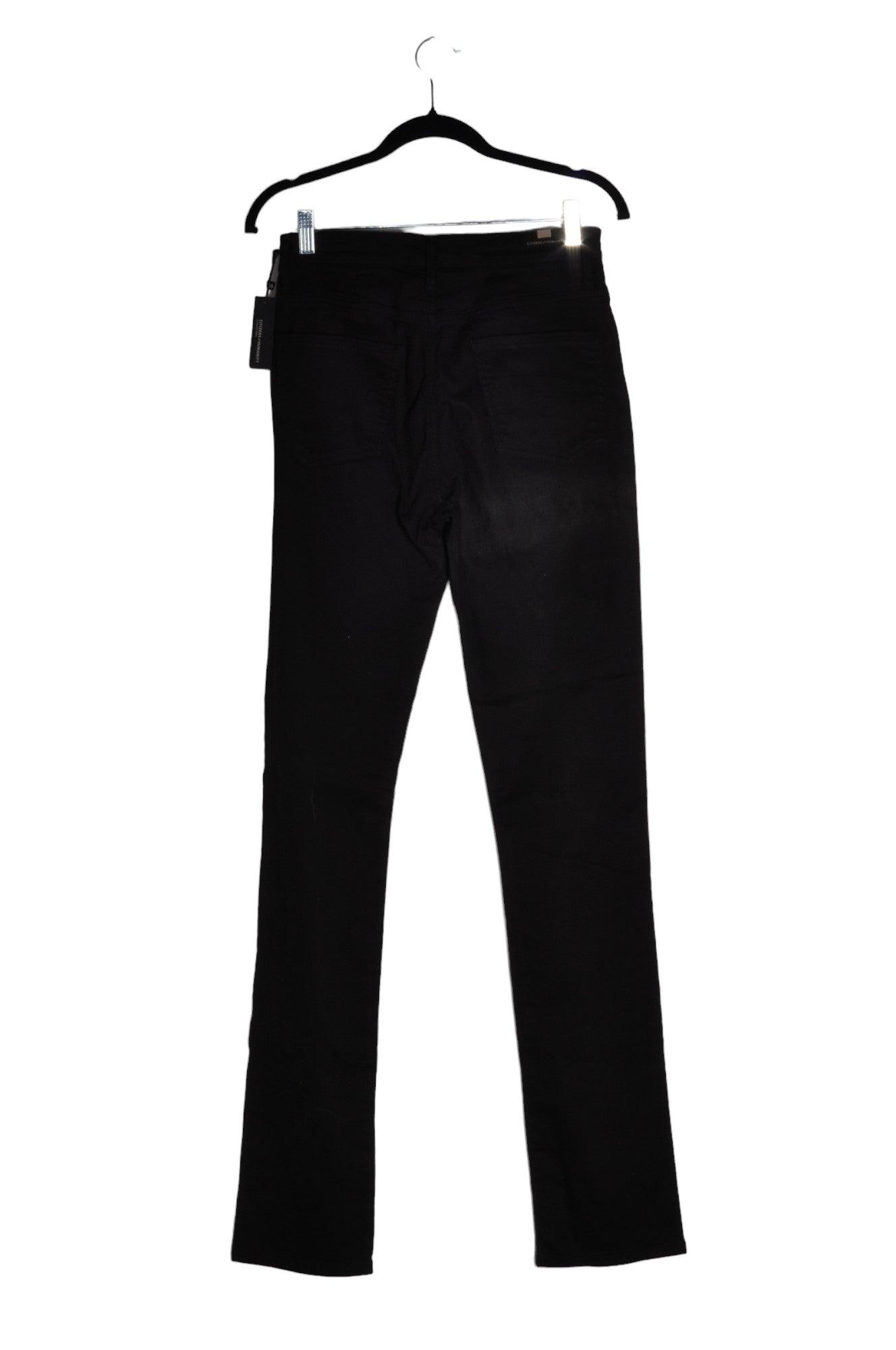 CITIZENS OF HUMANITY Stylish Women's Black Regular-Fit Straight-Legged Jeans - Size 28