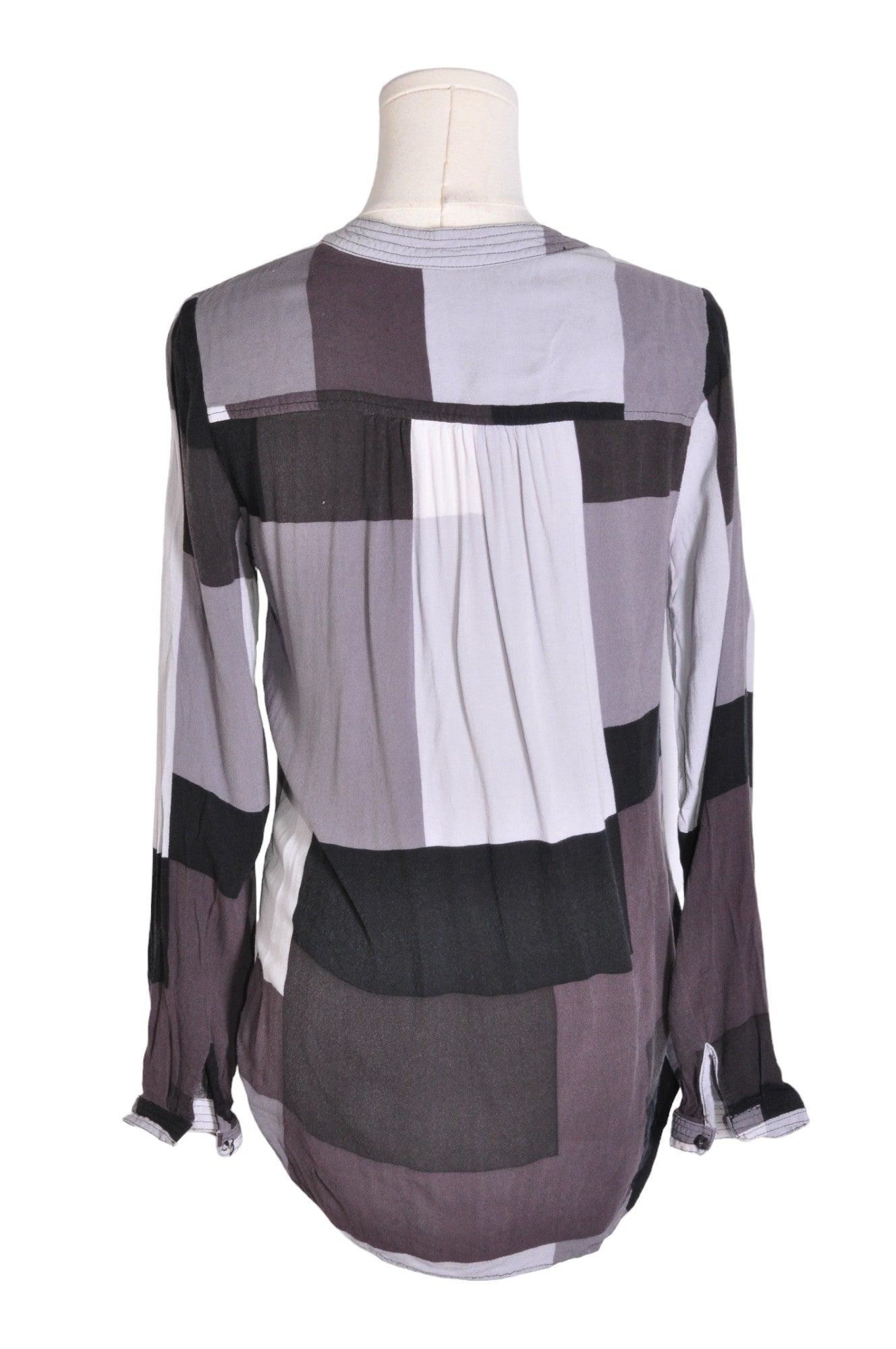 Stylish CHATEAU Gray Regular - Fit Women's Blouses in XS Size