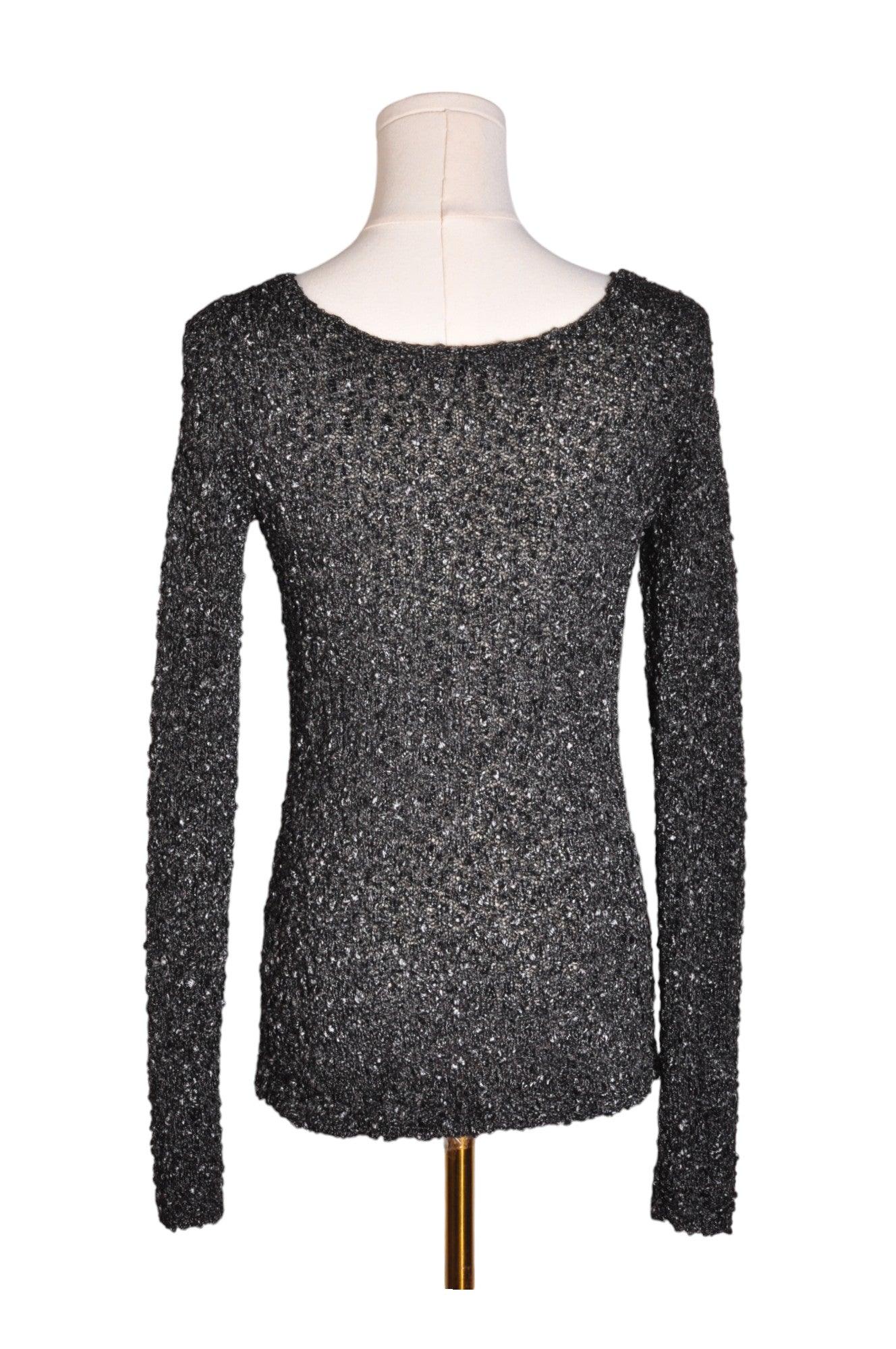 CLUB MONACO Stylish Women's Regular Fit Black Blouse - Size S