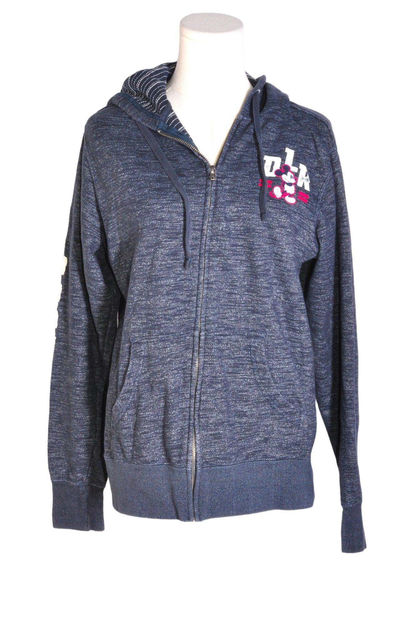 DISNEY Women's Blue Regular-Fit Second-Hand Sweatshirt - Size S