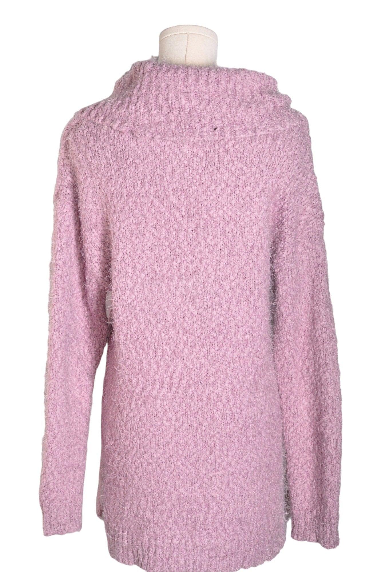 KENNETH COLE Stylish Women's Purple Regular-Fit Turtleneck Top - Size S