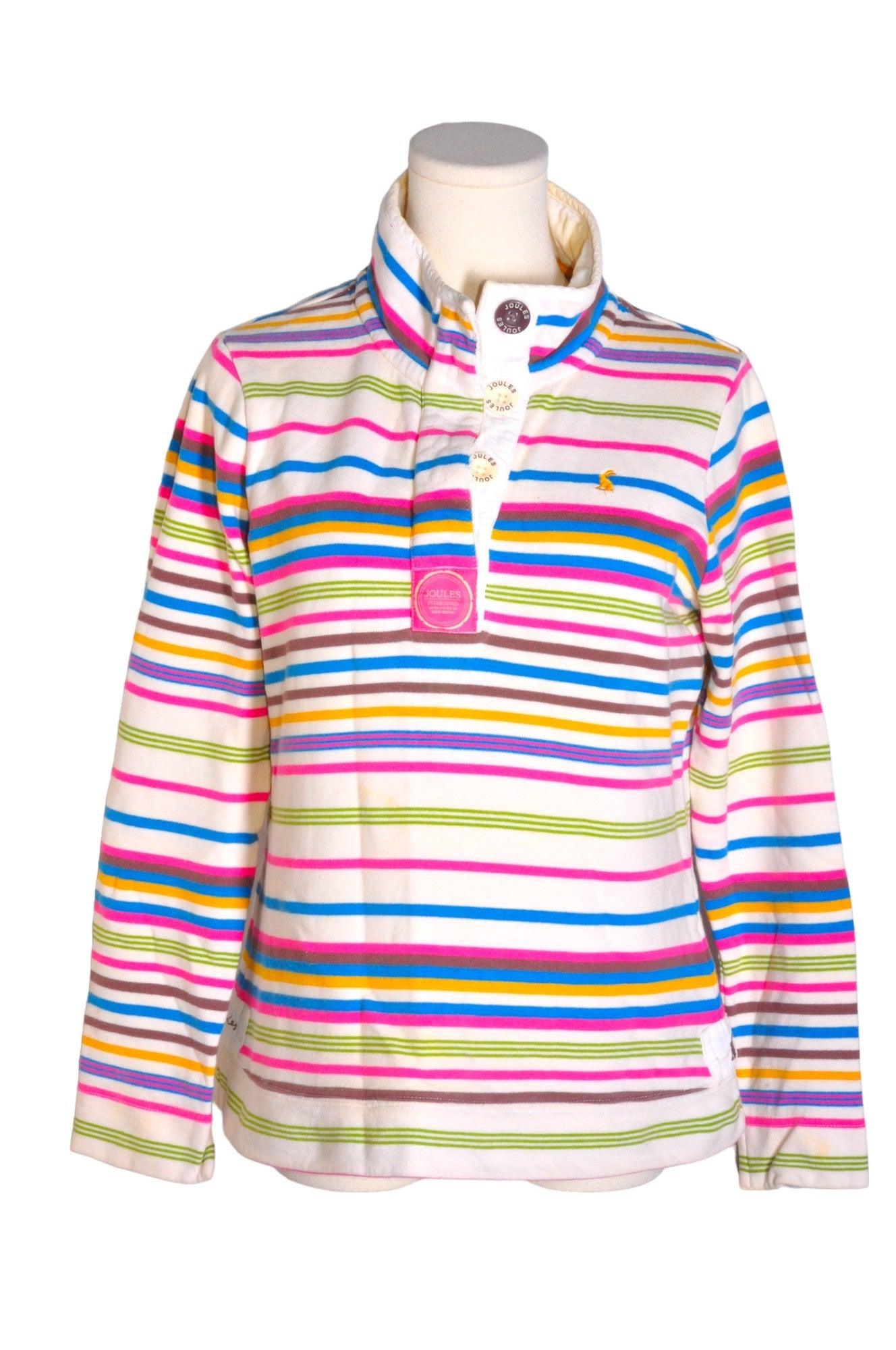 JOULES Second - Hand Women's Beige Regular - Fit Turtleneck Top Size 8