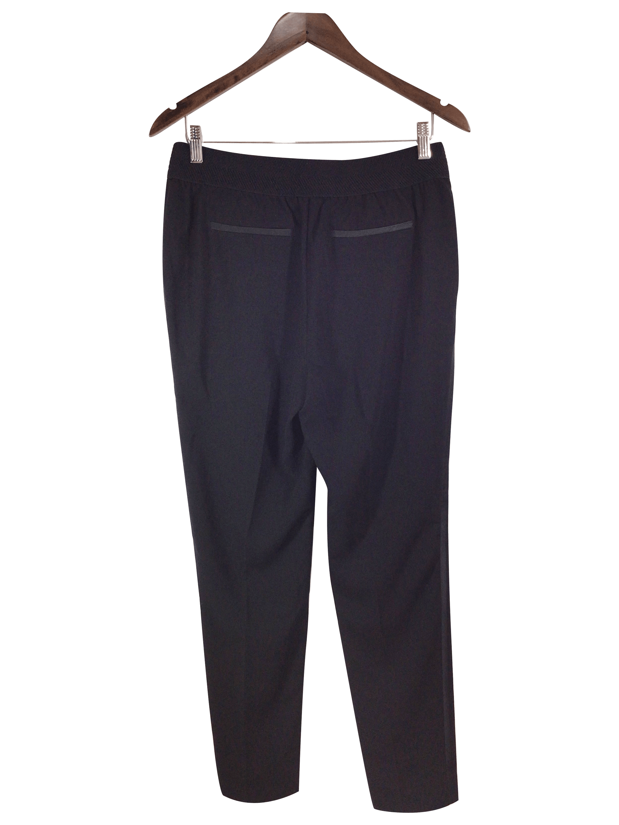 Stylish CHATEAU Women's Regular Fit Black Trousers - Size 4