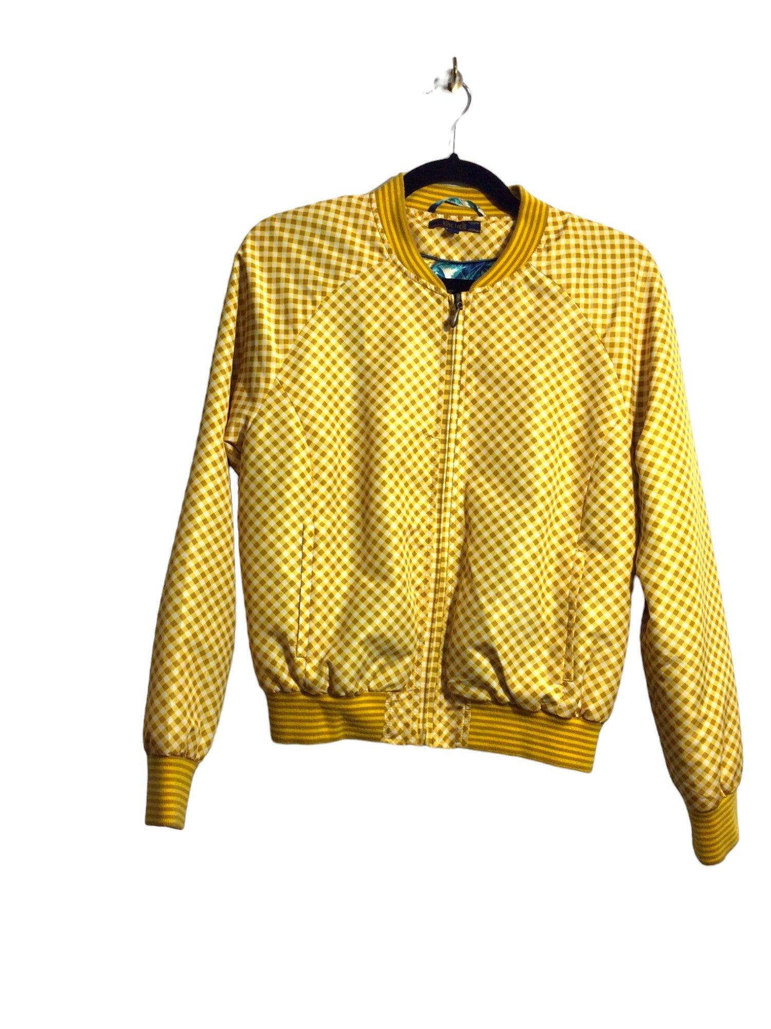 Stylish KING LOUIE Yellow Regular - fit Women's Sweater Size 38