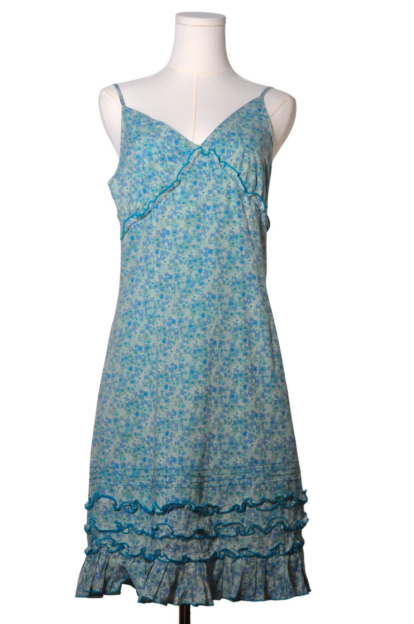 Stylish DKNY Women's Green Regular Fit Shift Dress - Size S