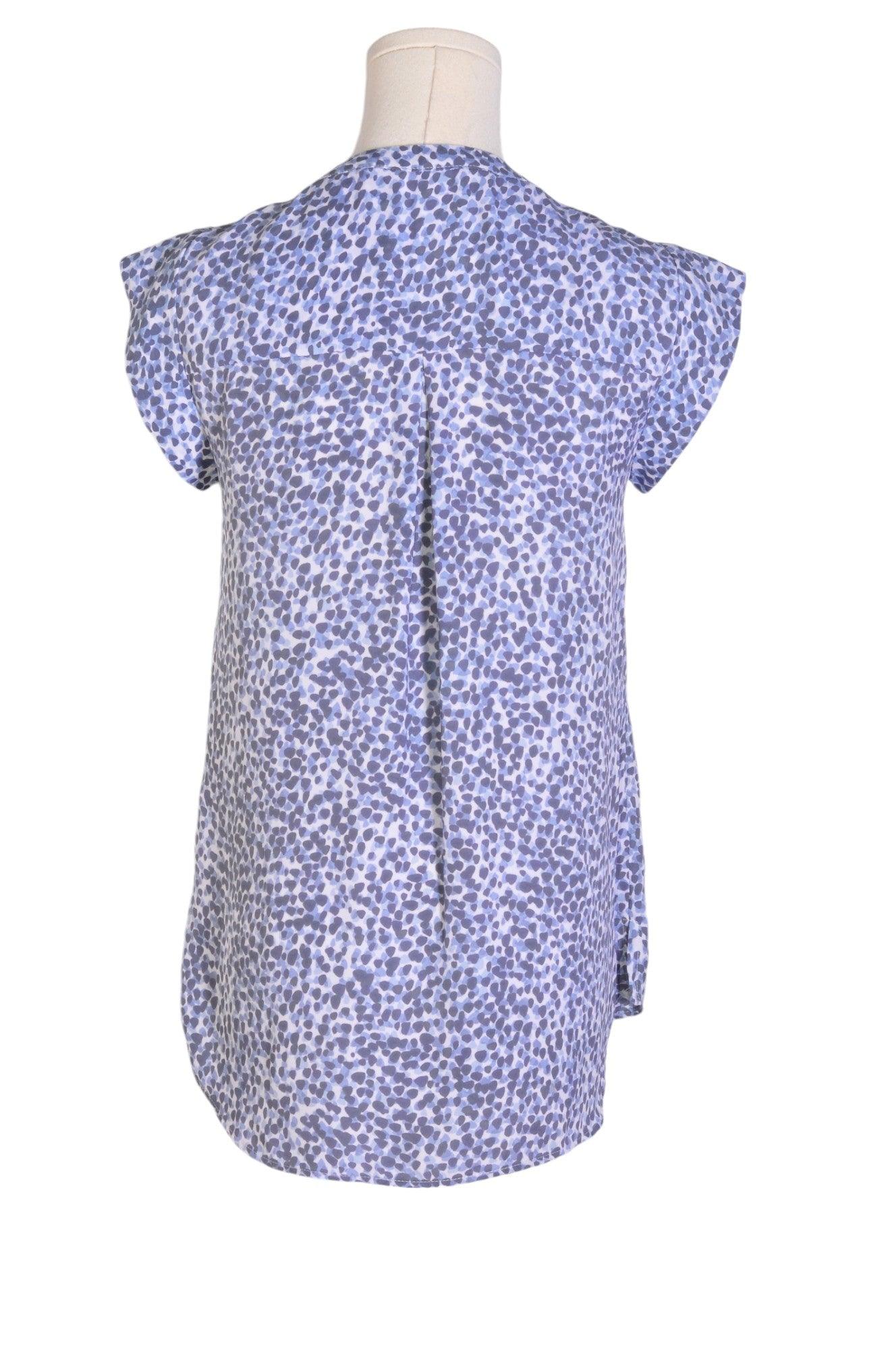 Fashionable RW&CO Women's Blue Regular Fit Blouses - Size XS