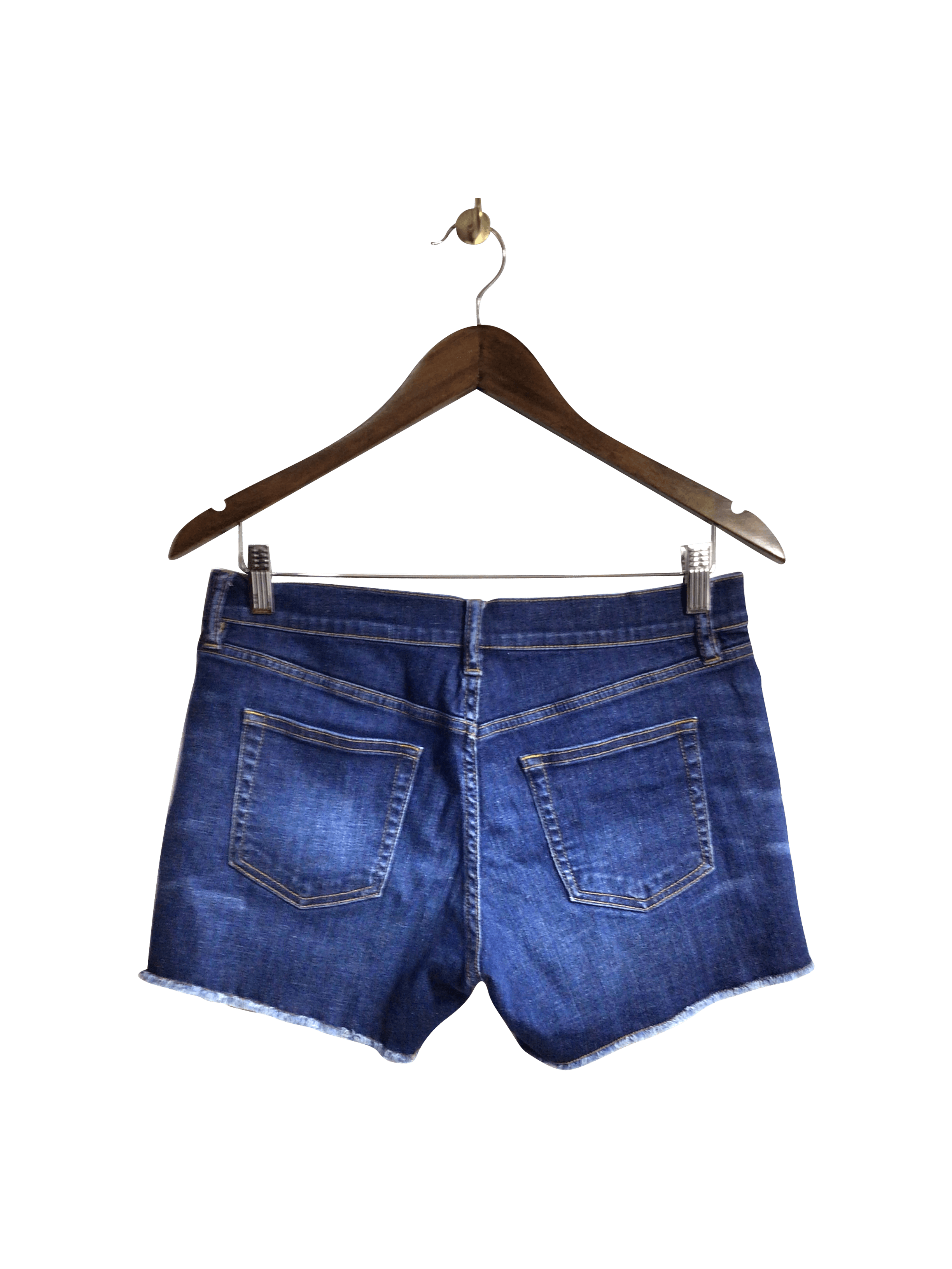 J. CREW Stylish Women's Blue Denim Shorts with Regular Fit - Size 27