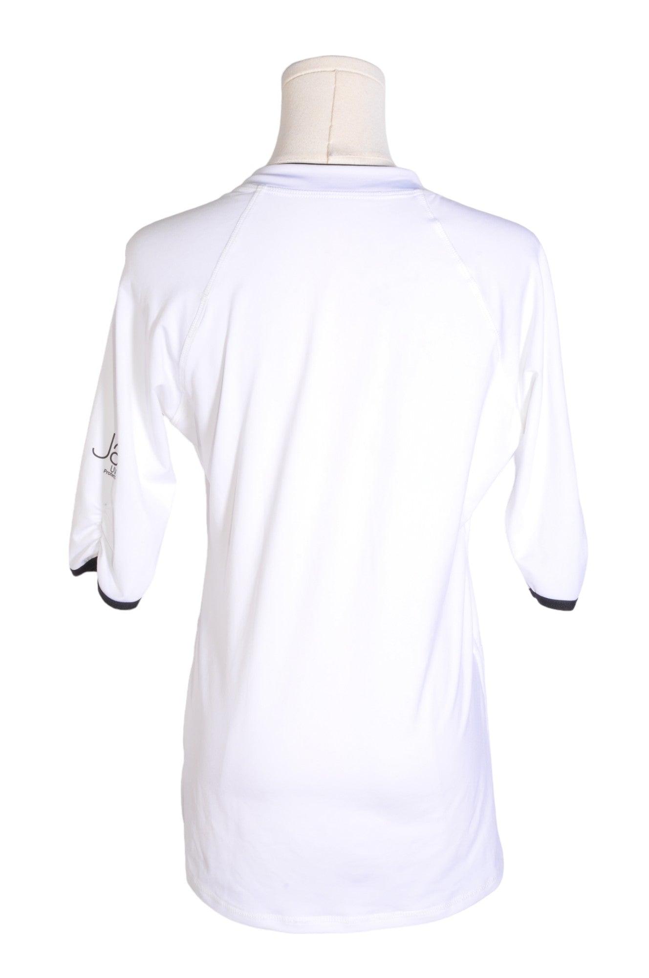 Stylish JAG Women's Regular Fit White Long-Sleeve T-Shirt - Size L