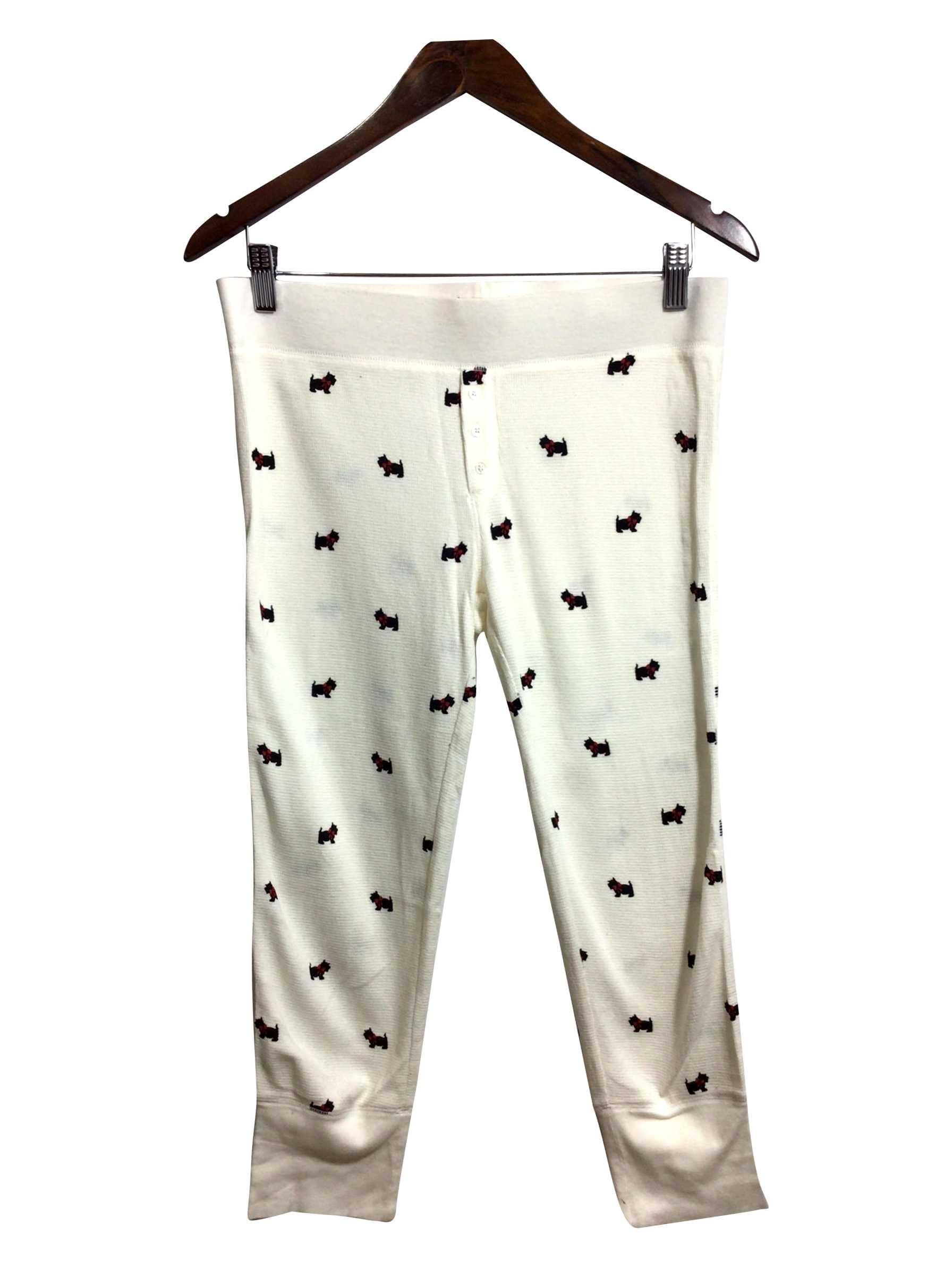 J. CREW Premium White Regular Fit Men's Second - Hand Pant - Size M