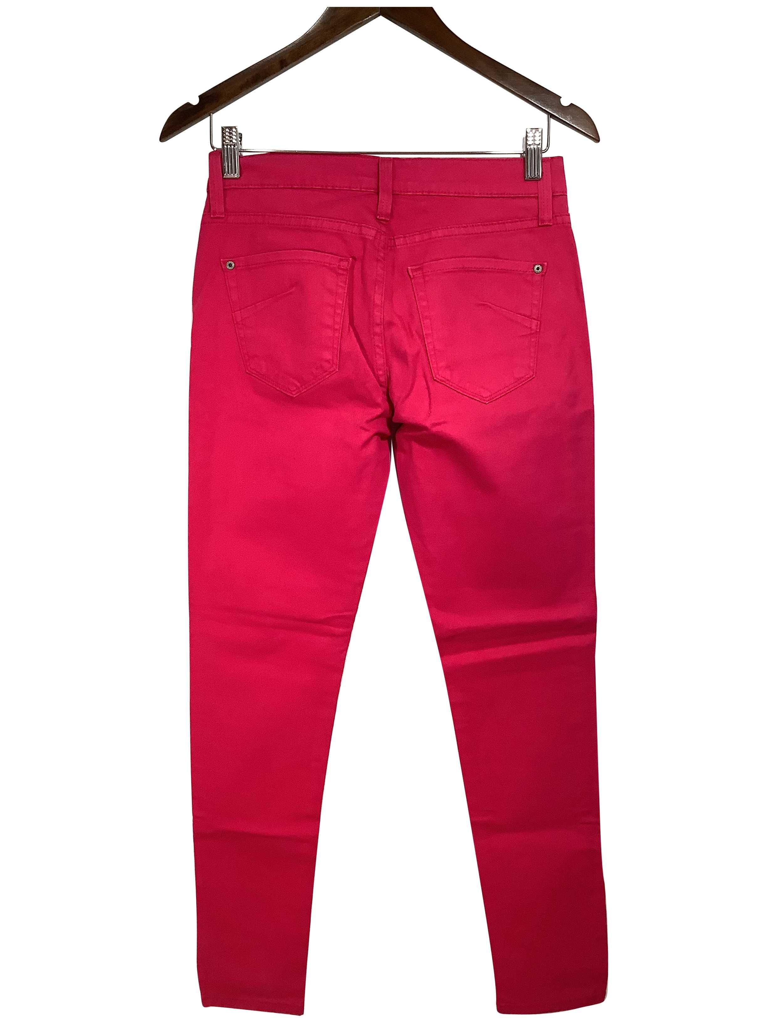 JAMES JEANS Stylish Regular Fit Pink Straight - Legged Second - Hand Jeans Size 26