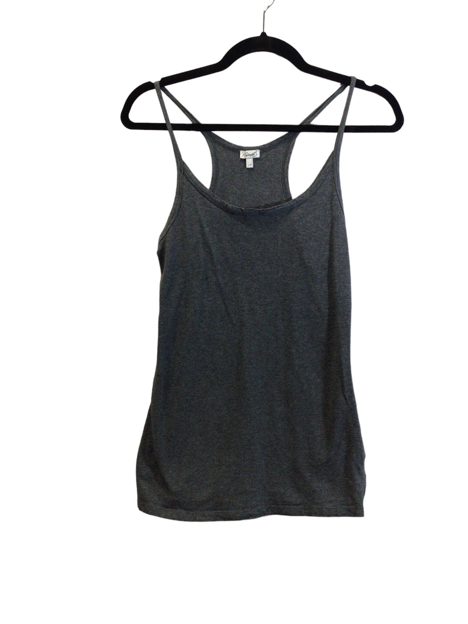 Stylish KISMET Women's Gray Regular-Fit Tank Tops - Size L