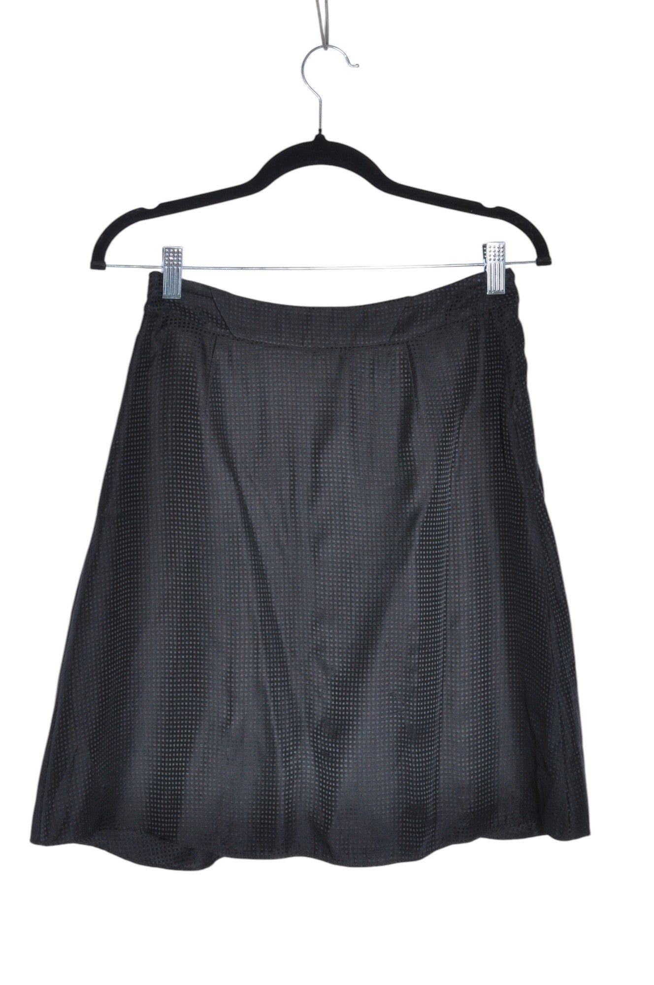Stylish JACOB Women's Regular Fit A-Line Black Skirt - Size 0