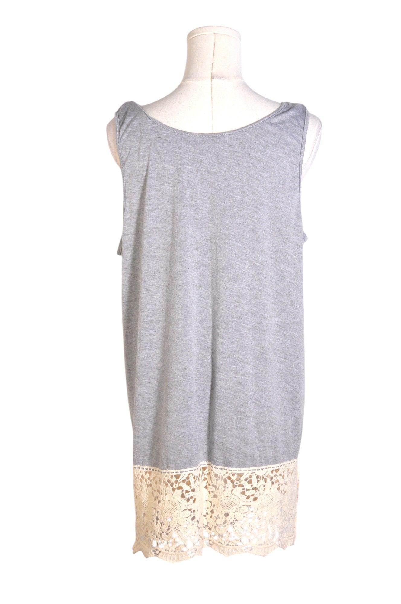 Stylish BRACE & LACE Women's Gray Regular Fit Blouses - Size XL