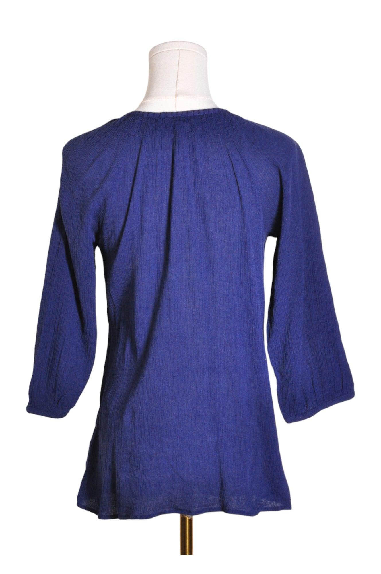 JESSICA Stylish Women's Blue Regular-Fit Blouse - Size 4