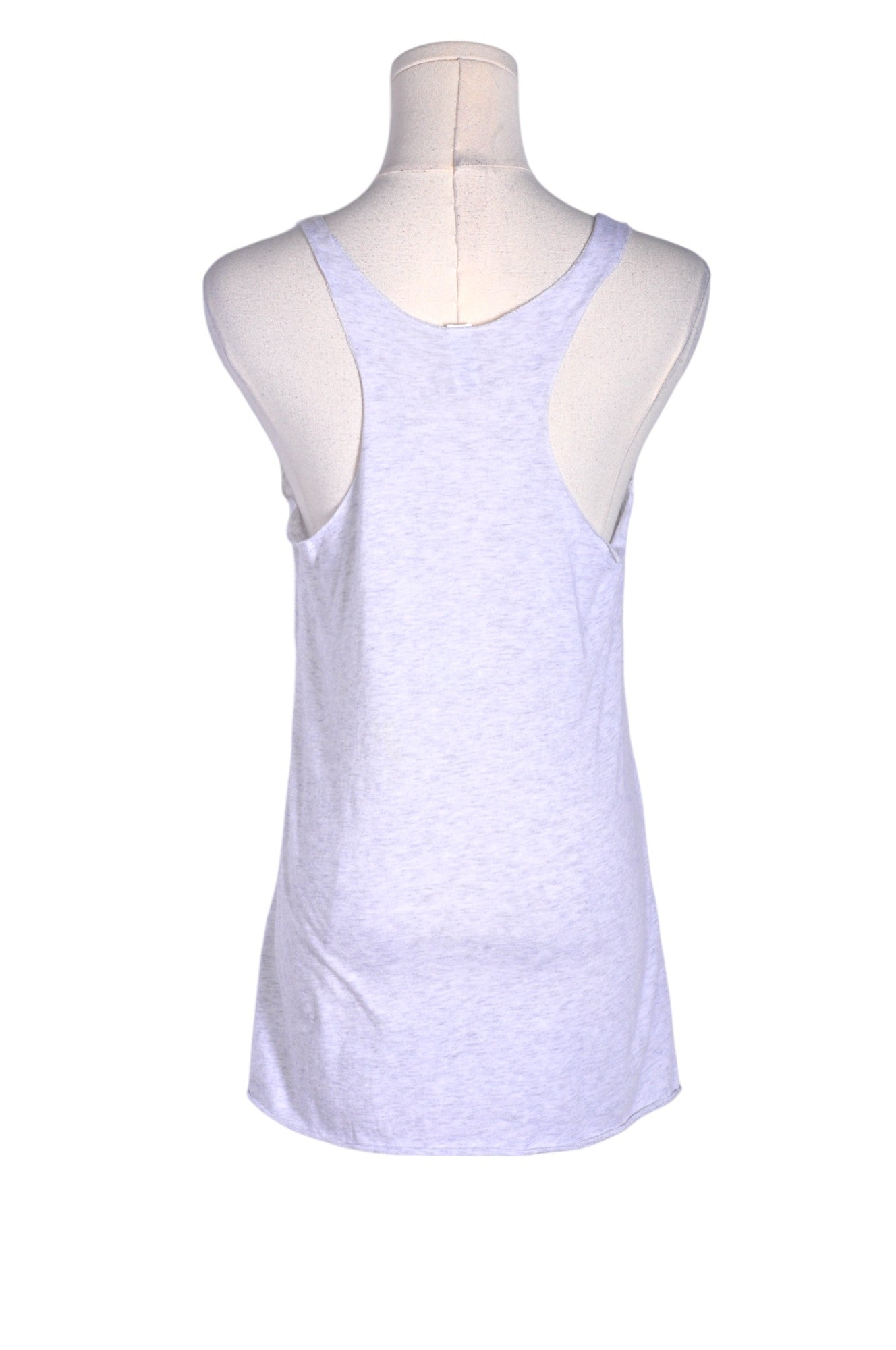 NEXT LEVEL Stylish Women's Gray Regular-Fit Tank Tops - Size M