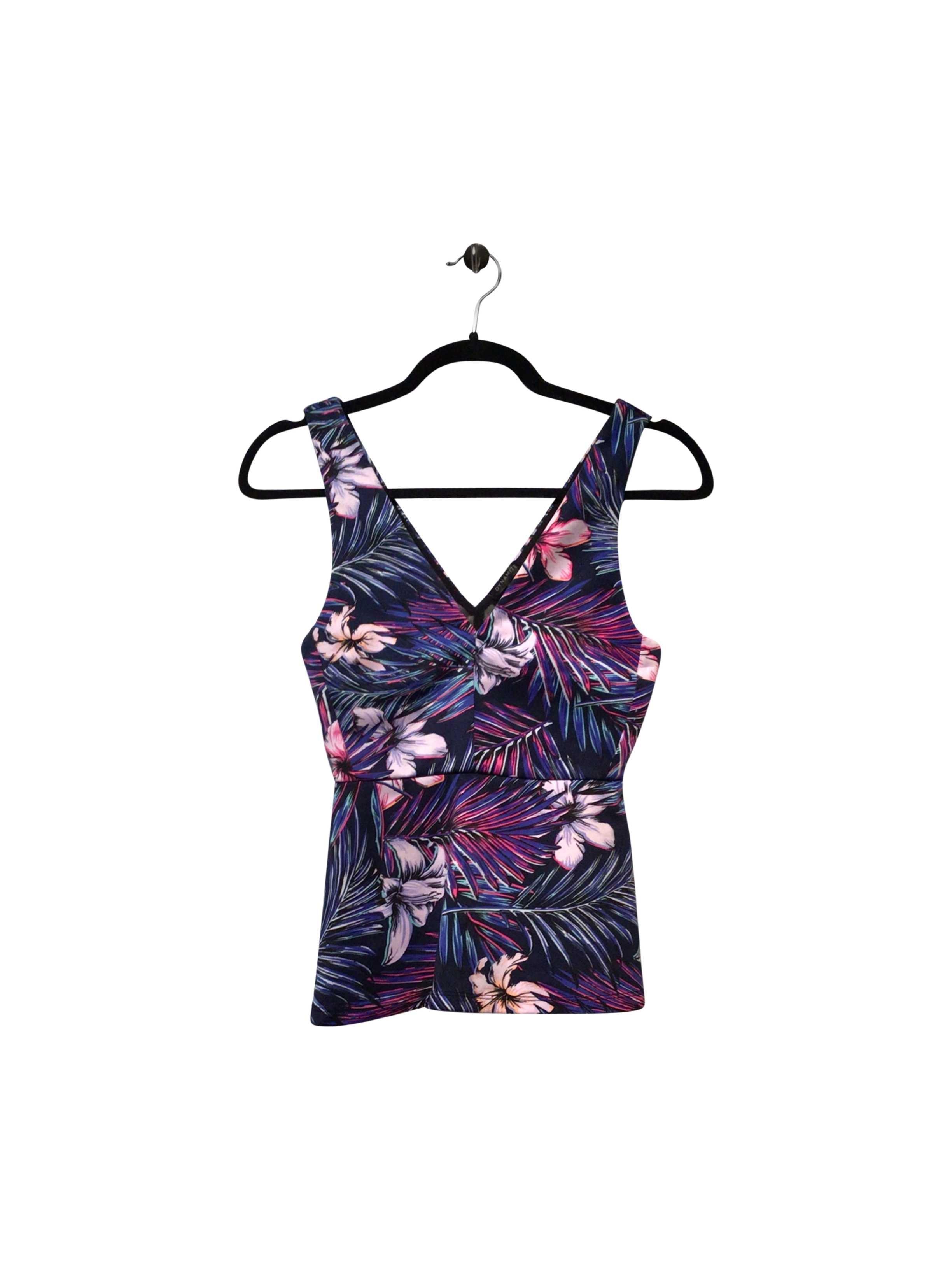 DYNAMITE Stylish Regular Fit Blue Tank Top - XS